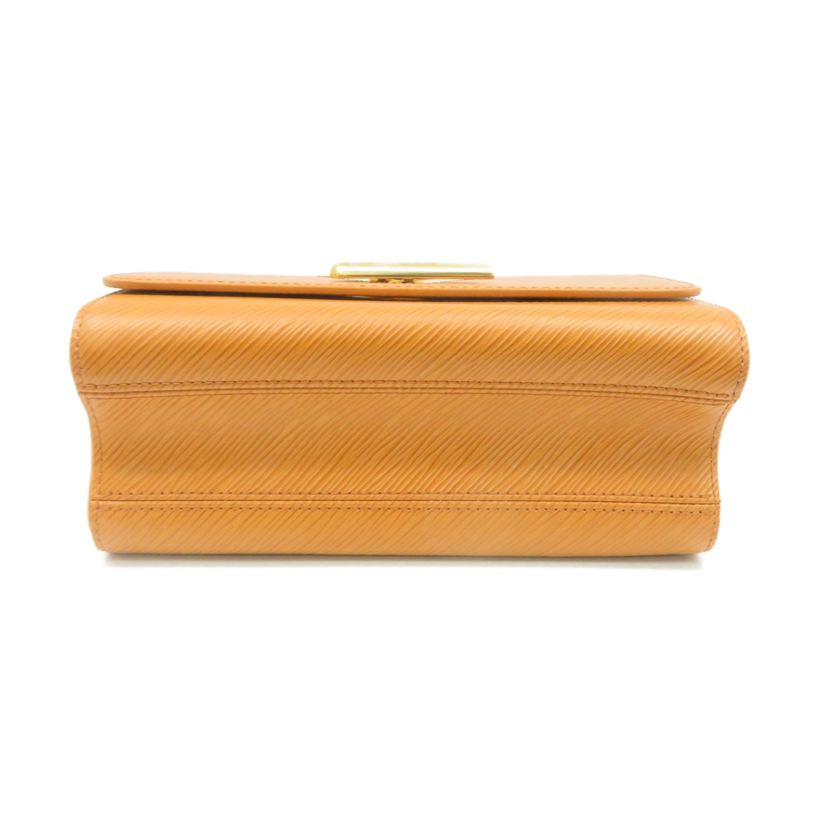 LOUIS VUITTON 【激減優惠】Epi Twist MM Shoulder Bag金扣鏈帶肩背袋黃色