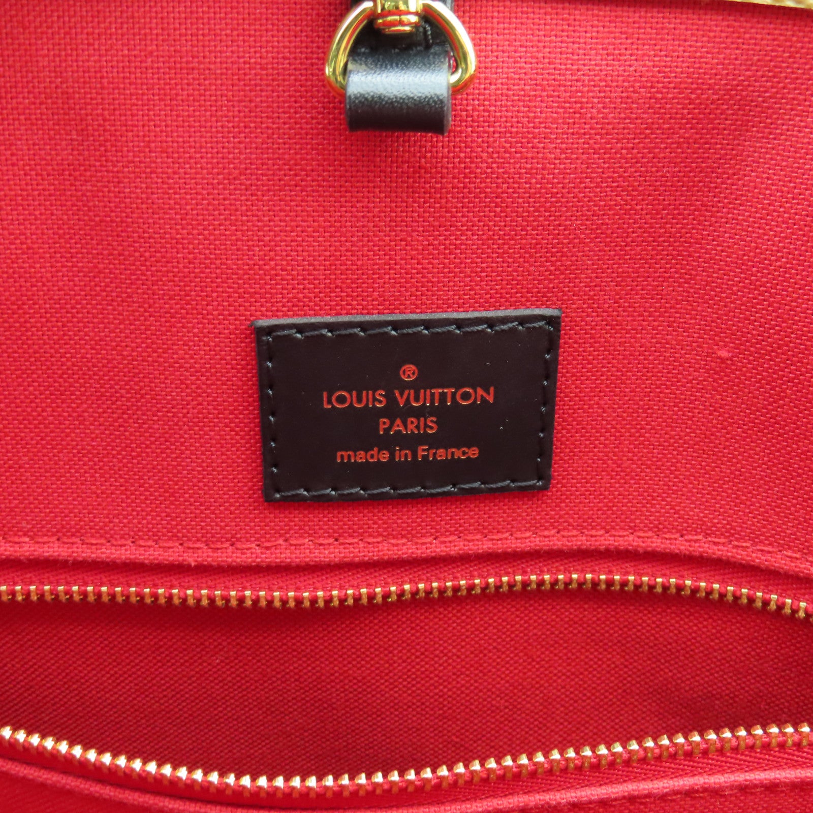 LOUIS VUITTON 【激減優惠】Monogram Giant Reverse On The Go GM金扣手挽肩背兩用袋啡色