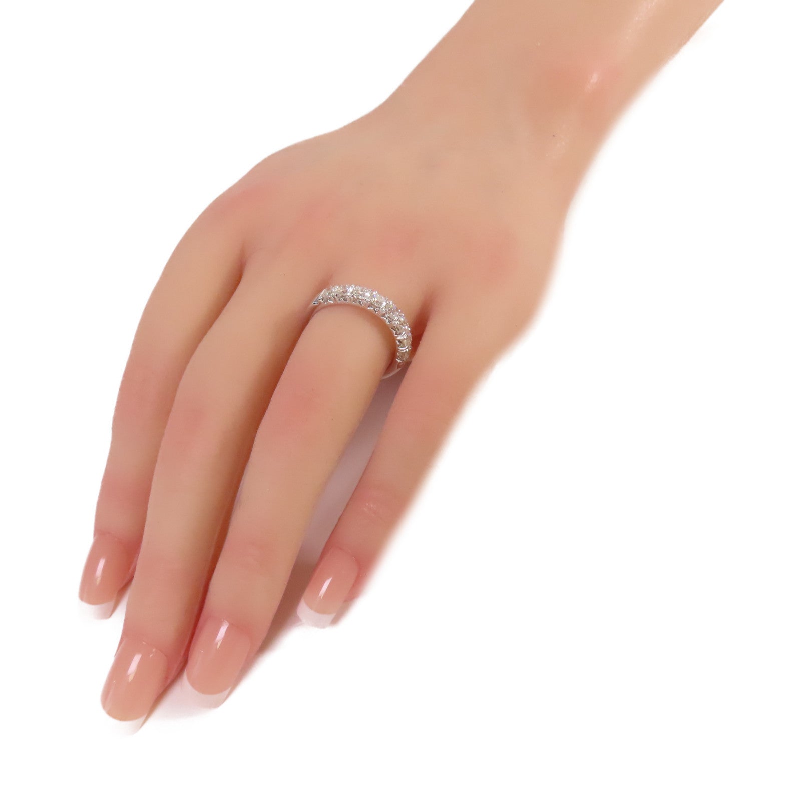 JEWELRY 18K白金/鑽石Diamond Ring戒指US#6.75