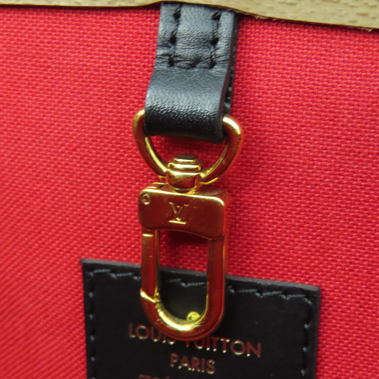 LOUIS VUITTON 【激減優惠】Monogram Giant Reverse On The Go GM金扣手挽肩背兩用袋啡色