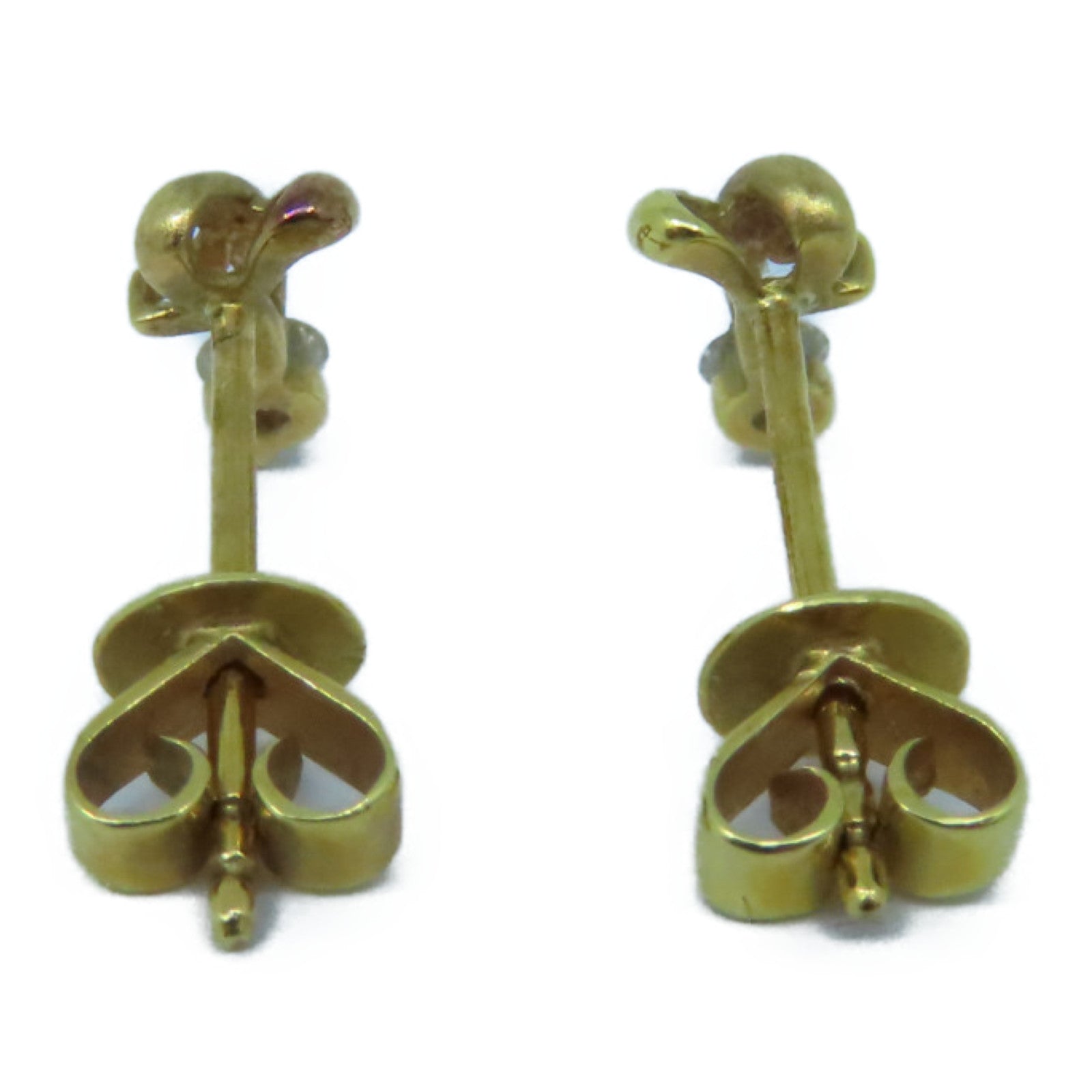 JEWELRY 18K黄金Diamond Earrings鑽石耳環