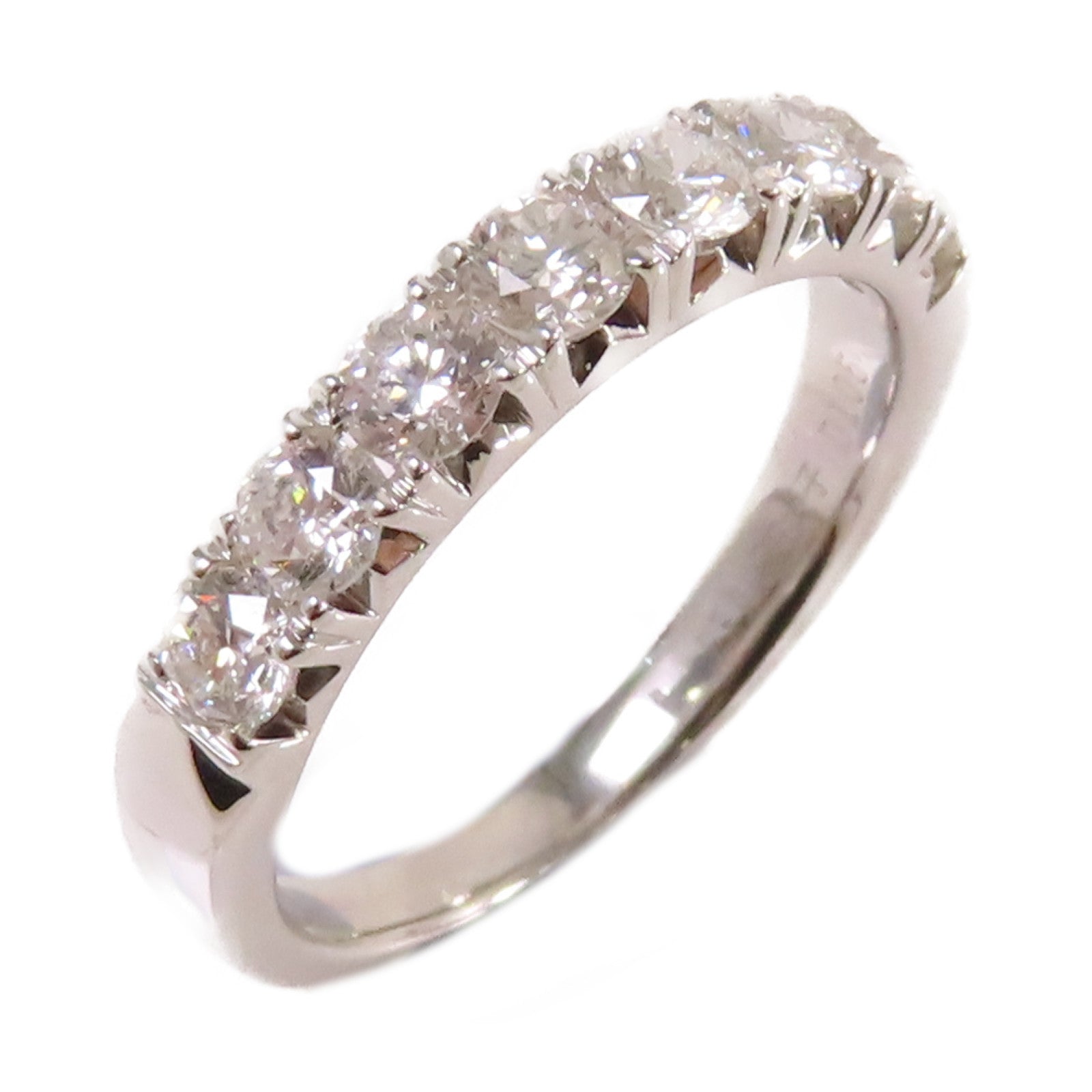 JEWELRY 18K白金/鑽石Diamond Ring戒指US#6.75