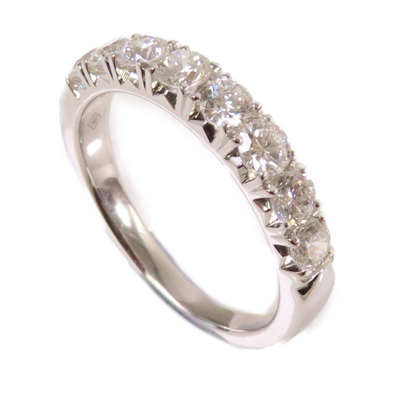 JEWELRY 18K白金/鑽石Diamond Ring戒指US#6.75