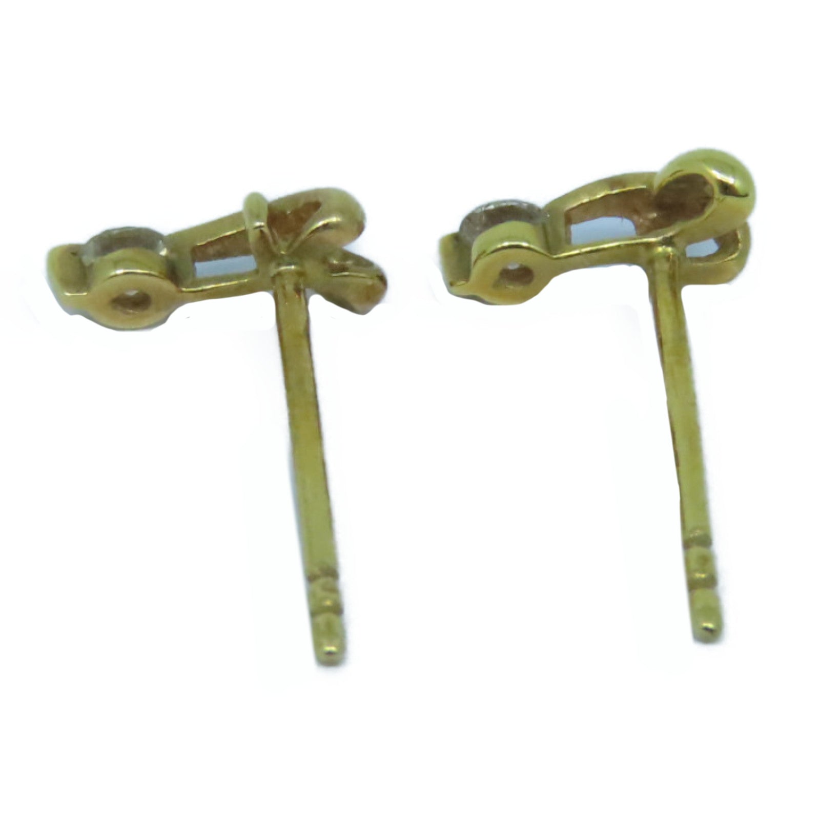 JEWELRY 18K黄金Diamond Earrings鑽石耳環