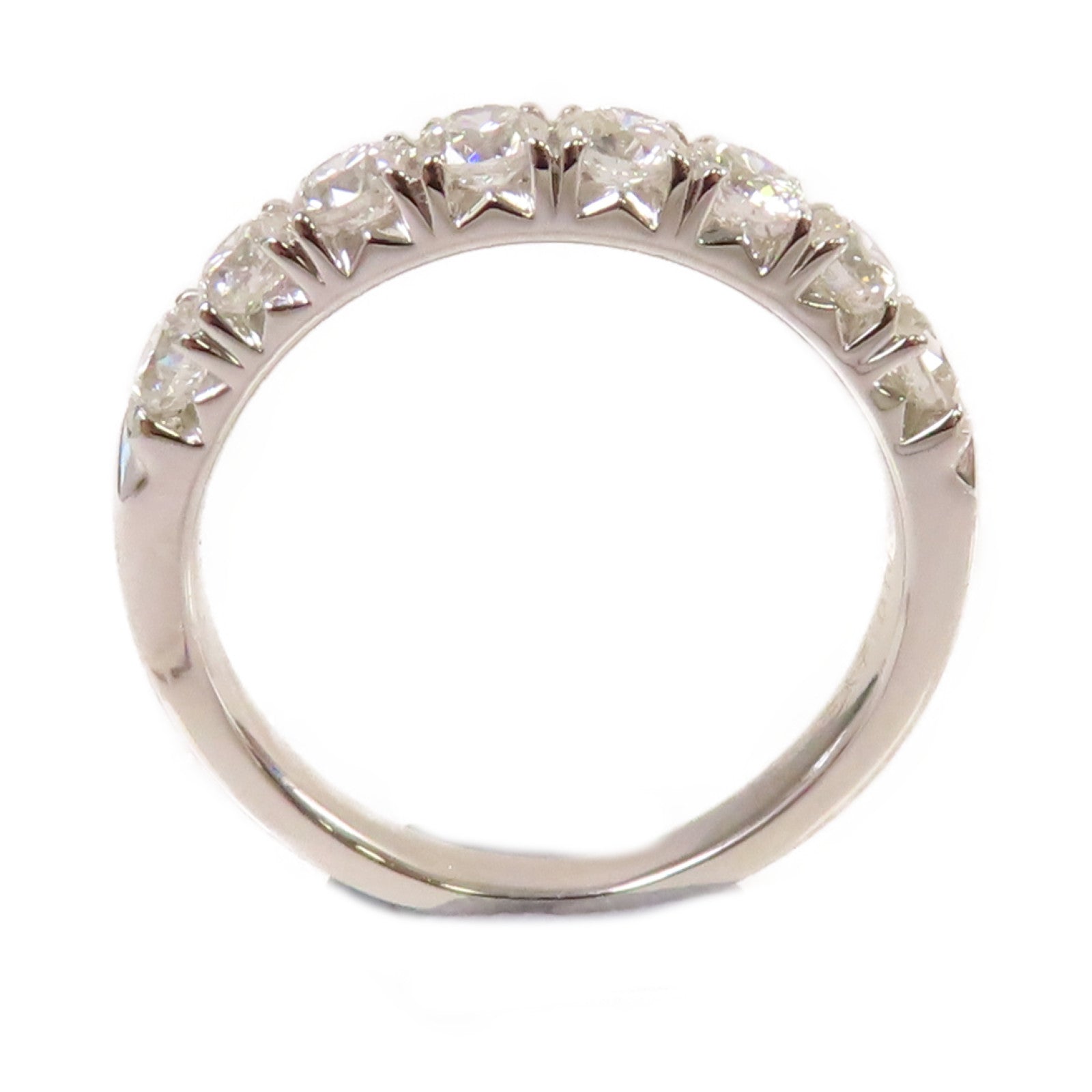 JEWELRY 18K白金/鑽石Diamond Ring戒指US#6.75