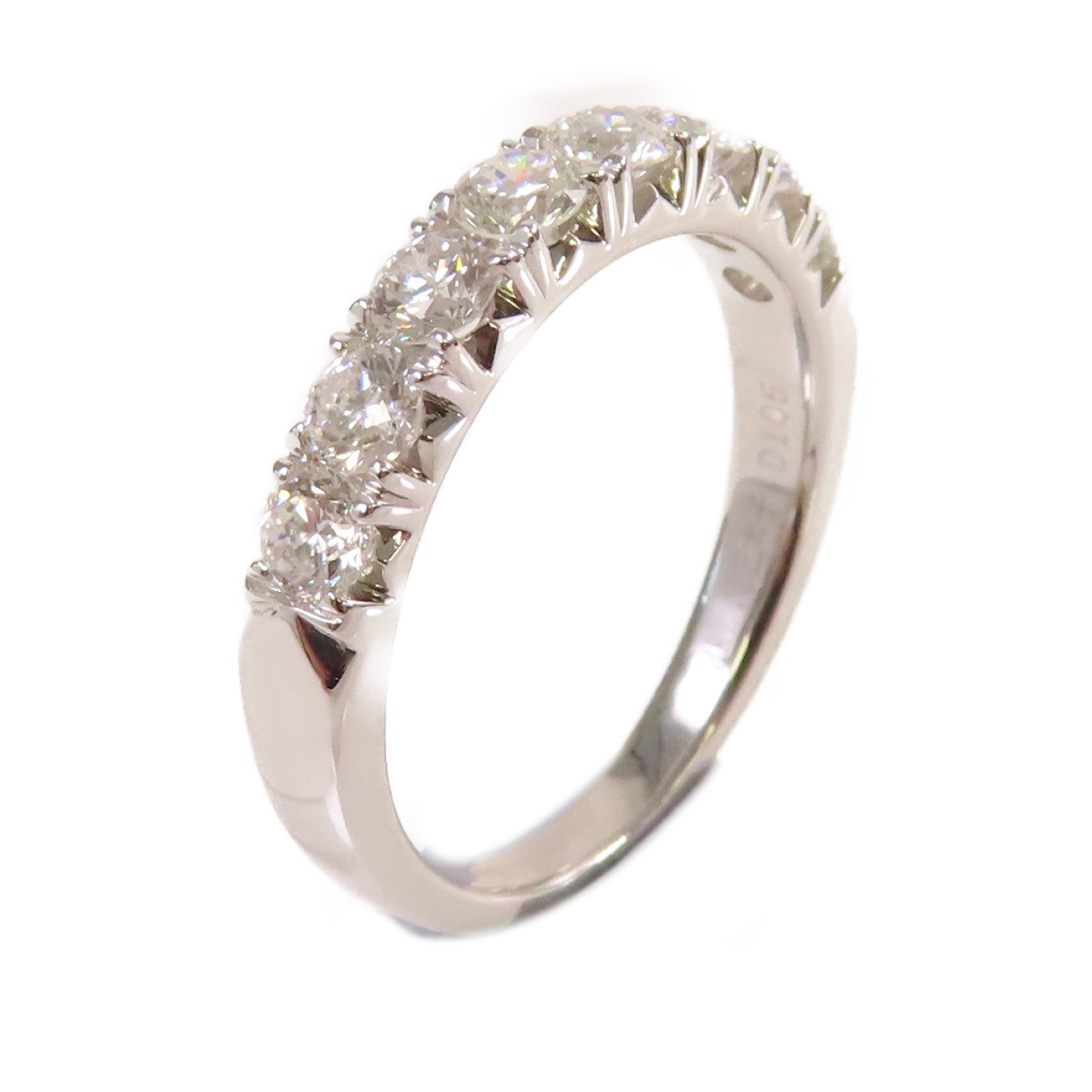 JEWELRY 18K白金/鑽石Diamond Ring戒指US#6.75