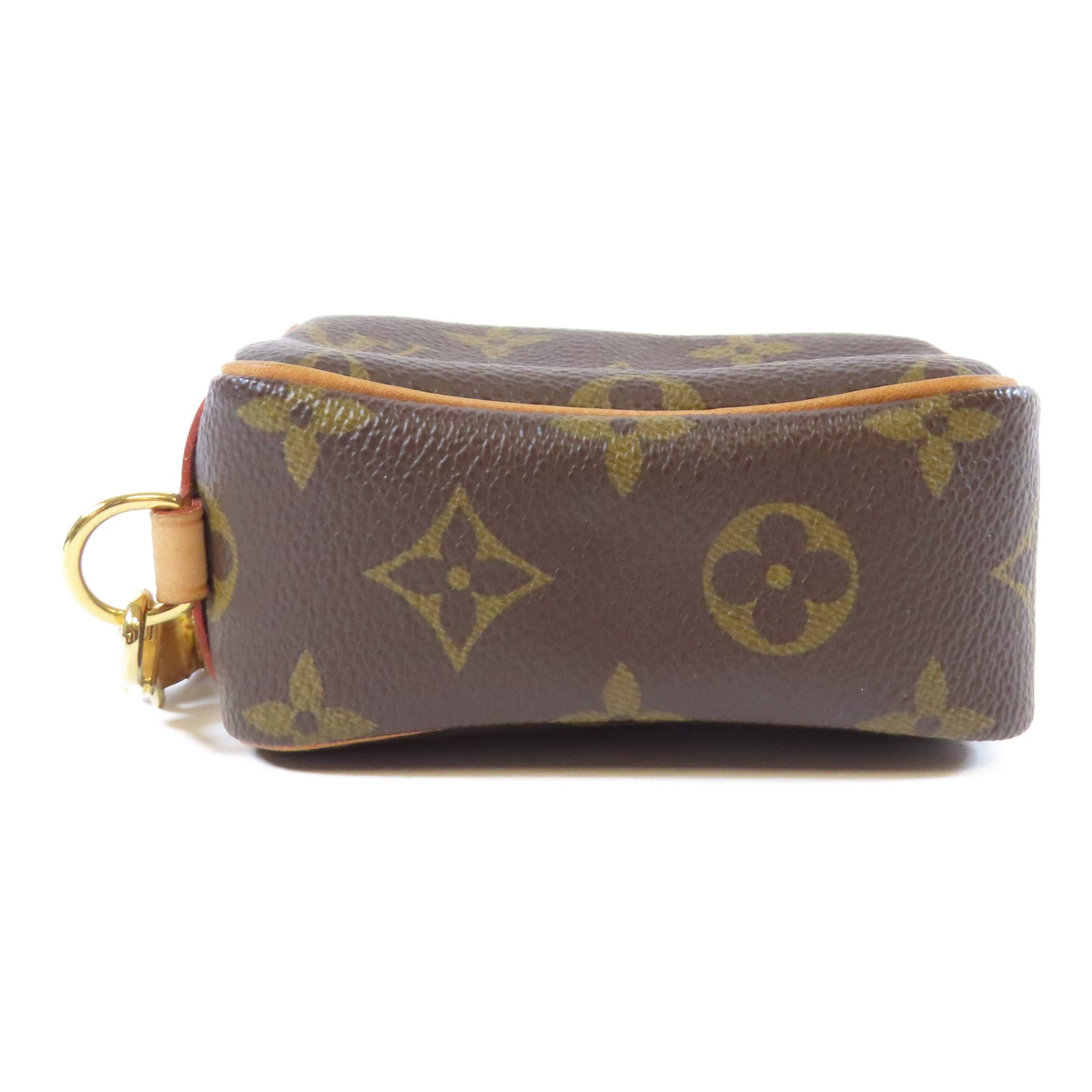 LOUIS VUITTON Monogram Trousse Wapity Pouch金扣手拿包啡色