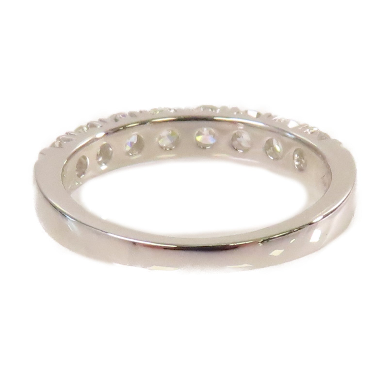 JEWELRY 18K白金/鑽石Diamond Ring戒指US#6.75