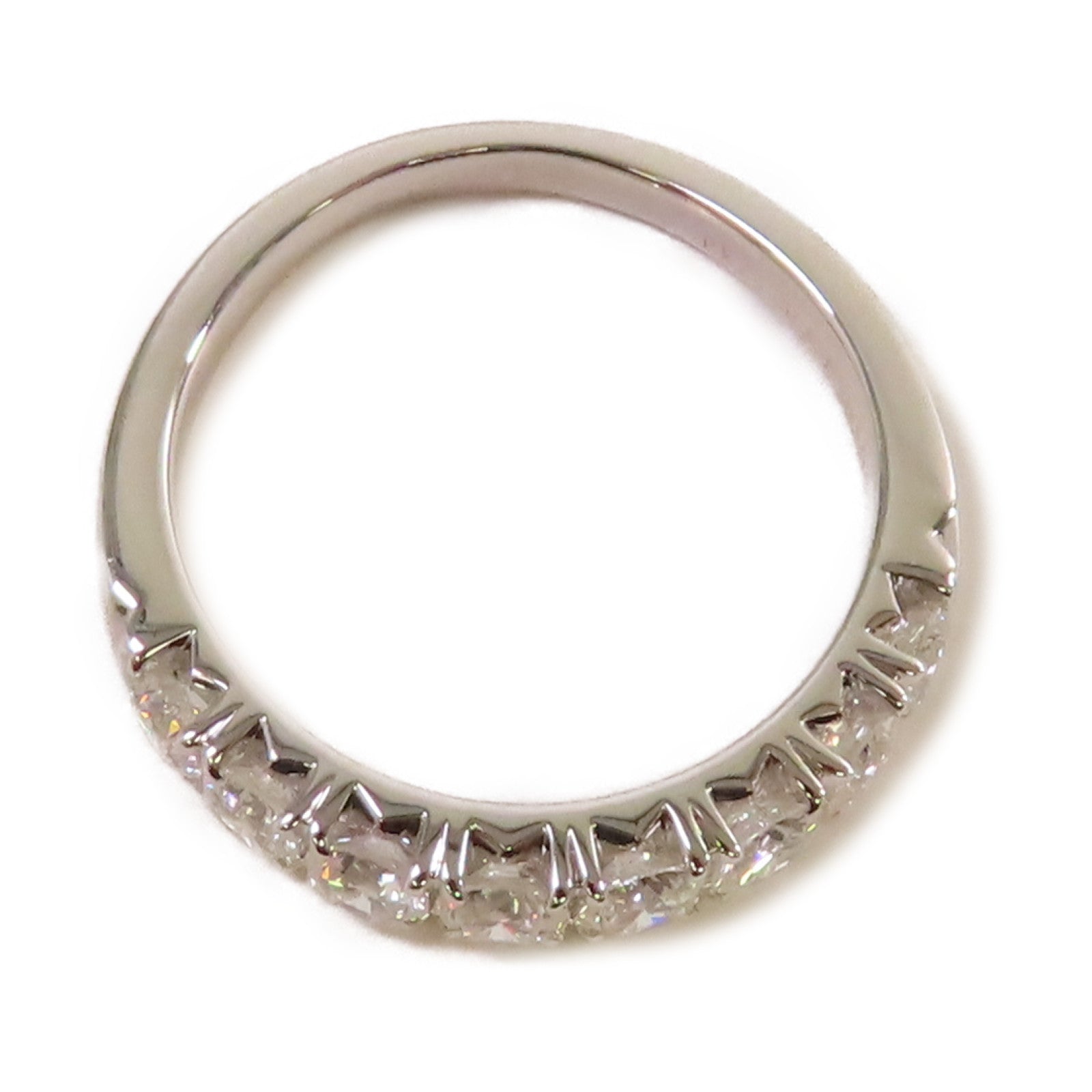 JEWELRY 18K白金/鑽石Diamond Ring戒指US#6.75