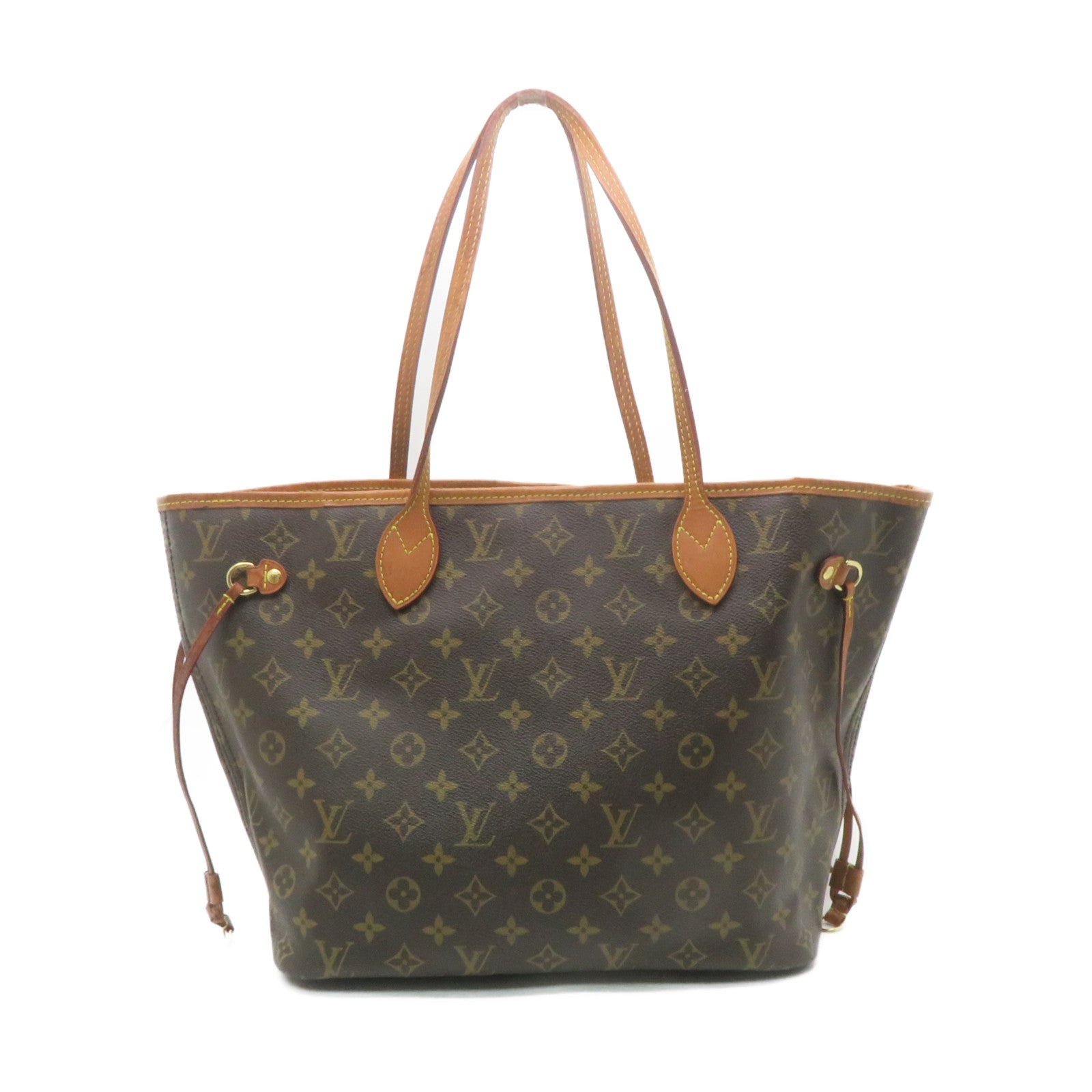LOUIS VUITTON Monogram Neverfull MM Shoulder Bag肩背袋啡色