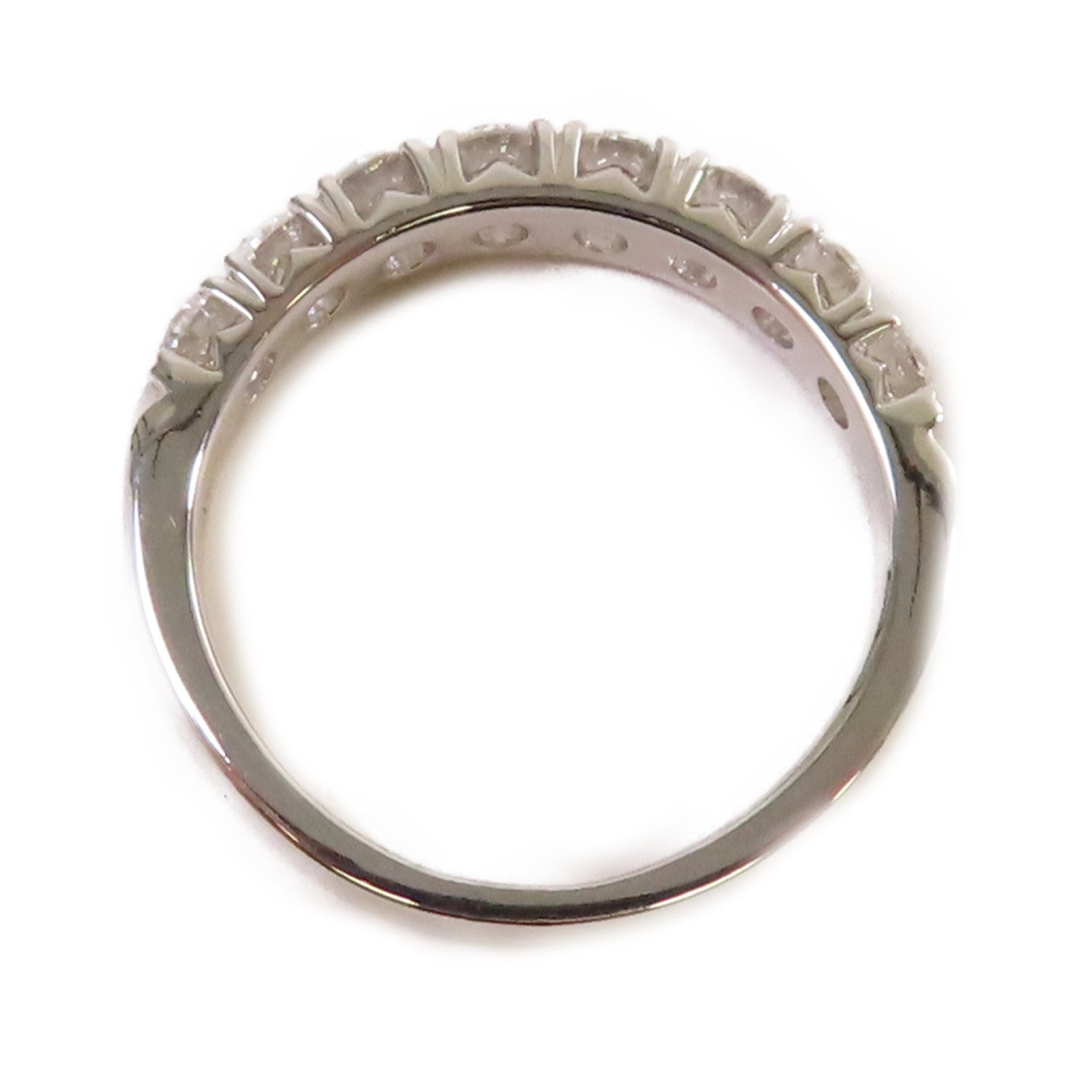 JEWELRY 18K白金/鑽石Diamond Ring戒指US#6.75