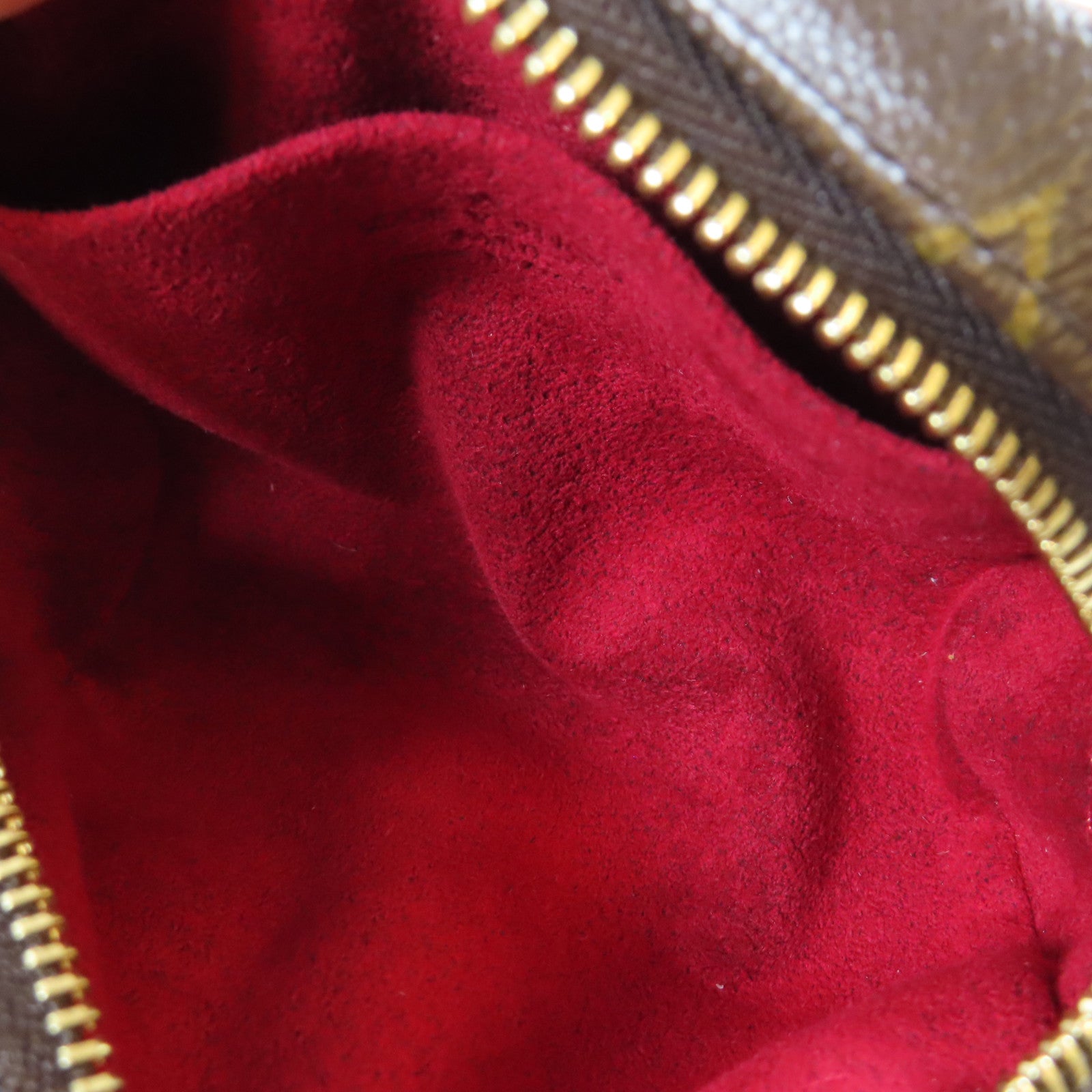 LOUIS VUITTON Monogram Trousse Wapity Pouch金扣手拿包啡色
