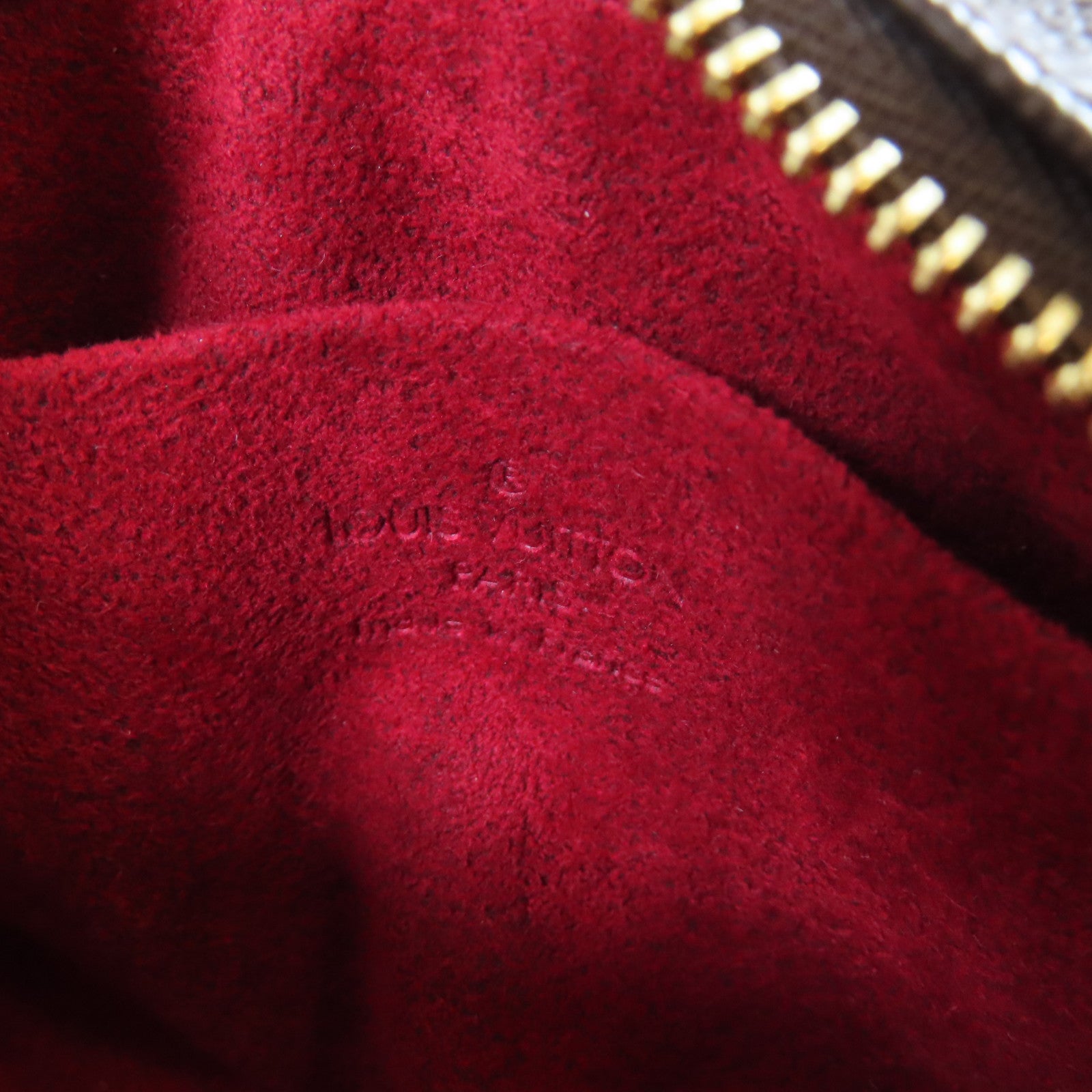 LOUIS VUITTON Monogram Trousse Wapity Pouch金扣手拿包啡色