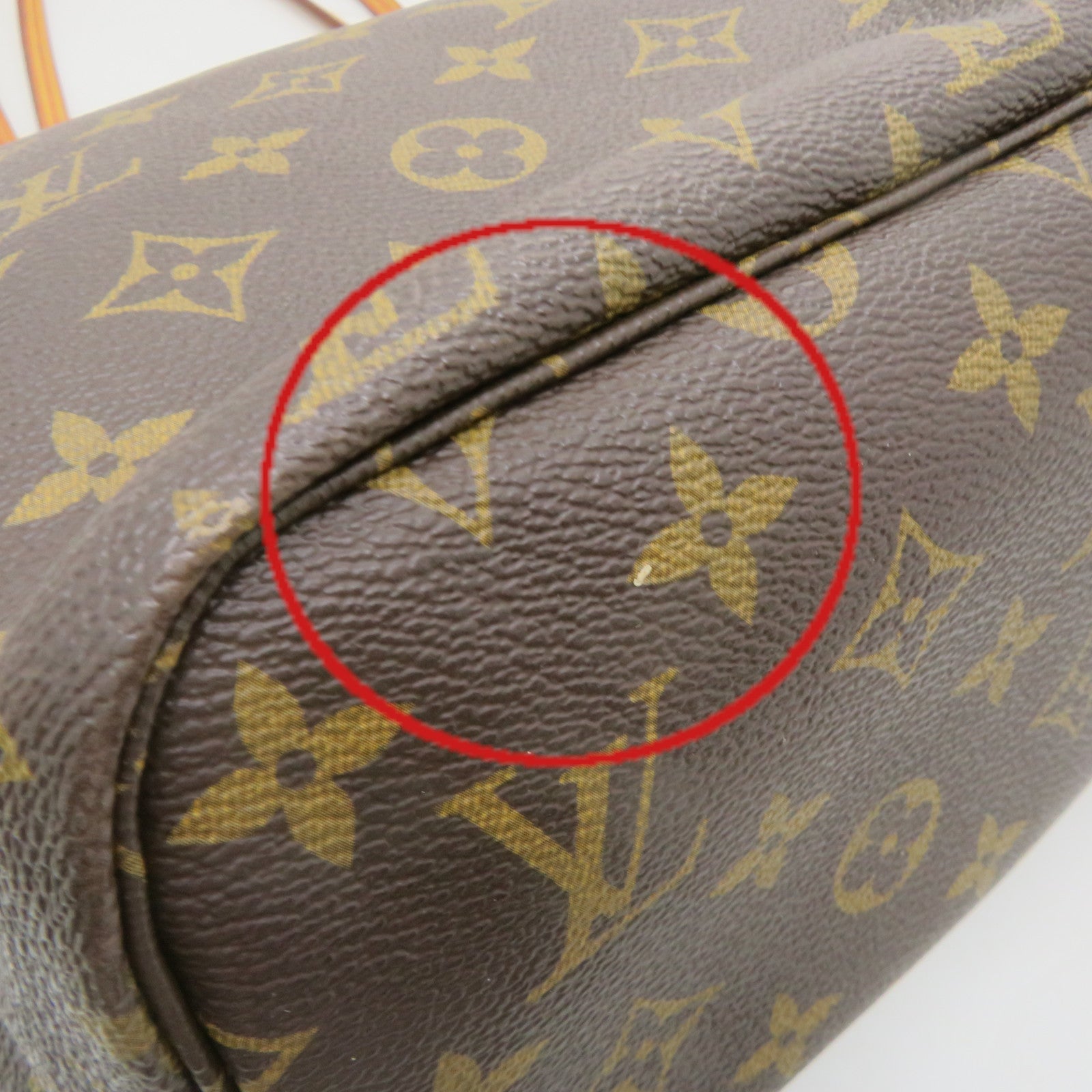 LOUIS VUITTON Monogram Neverfull MM Shoulder Bag肩背袋啡色