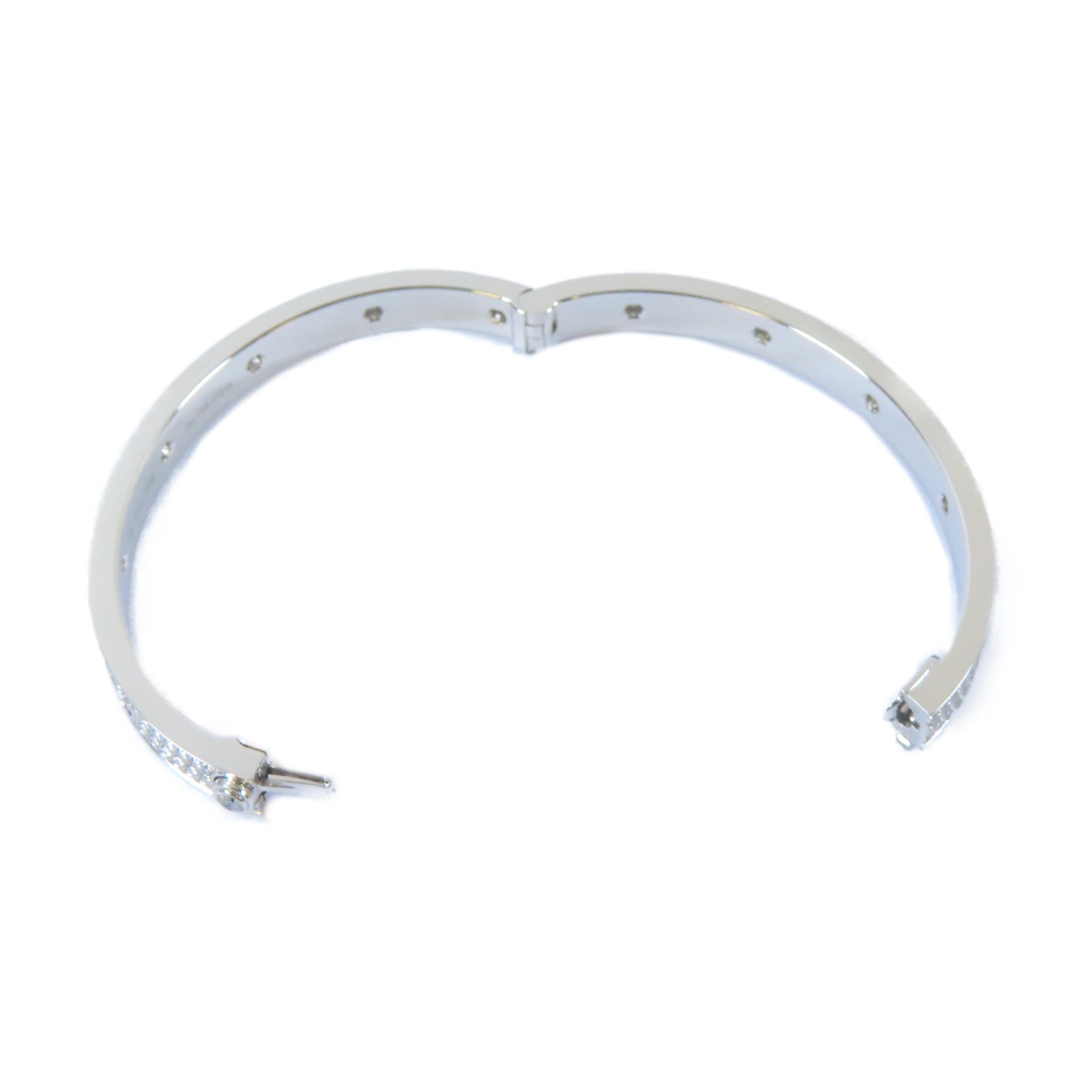 CARTIER 18K白金Love Bracelet手鐲Cartier#18/#17cm