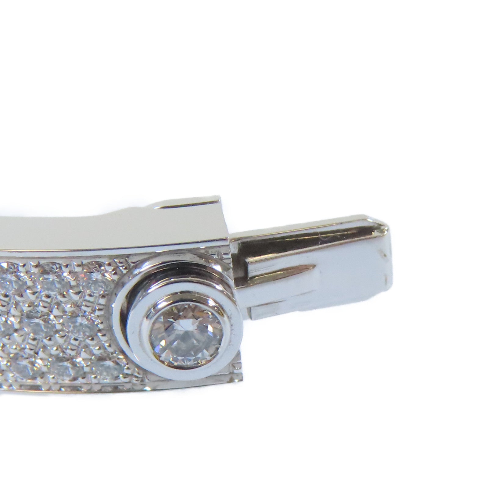 CARTIER 18K白金Love Bracelet手鐲Cartier#18/#17cm