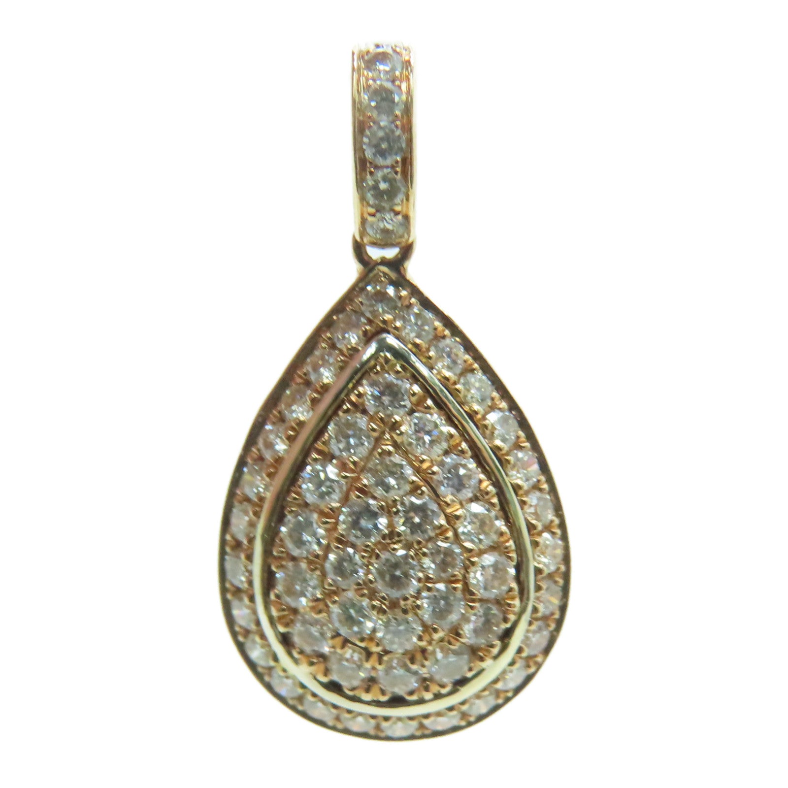 JEWELRY 【激減優惠】18K玫瑰金Diamond Pendant 0.613ct鑽石吊墜
