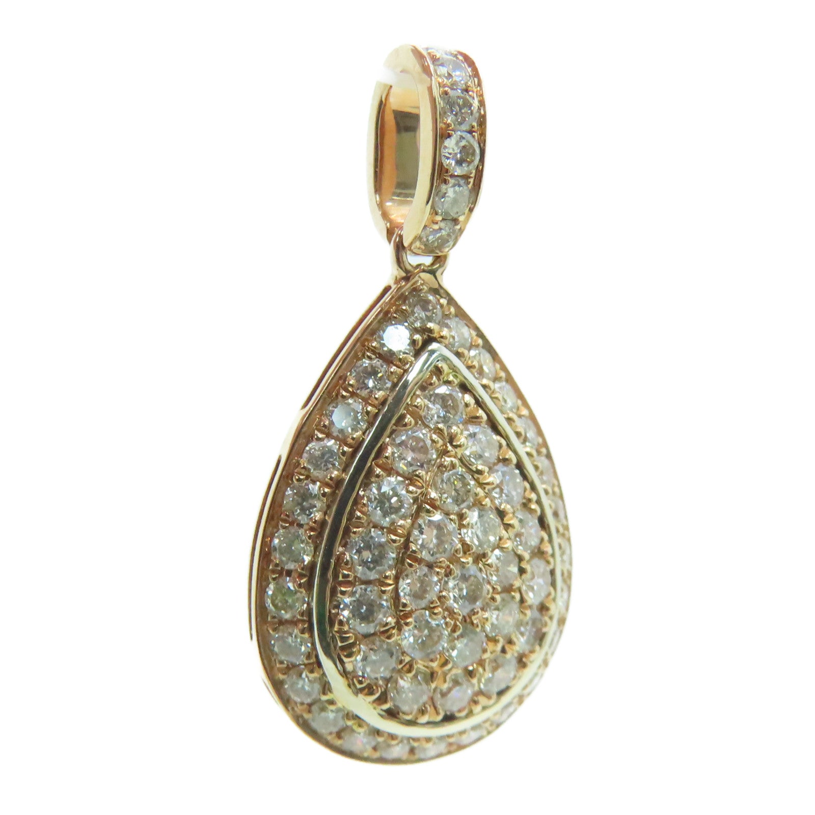 JEWELRY 【激減優惠】18K玫瑰金Diamond Pendant 0.613ct鑽石吊墜