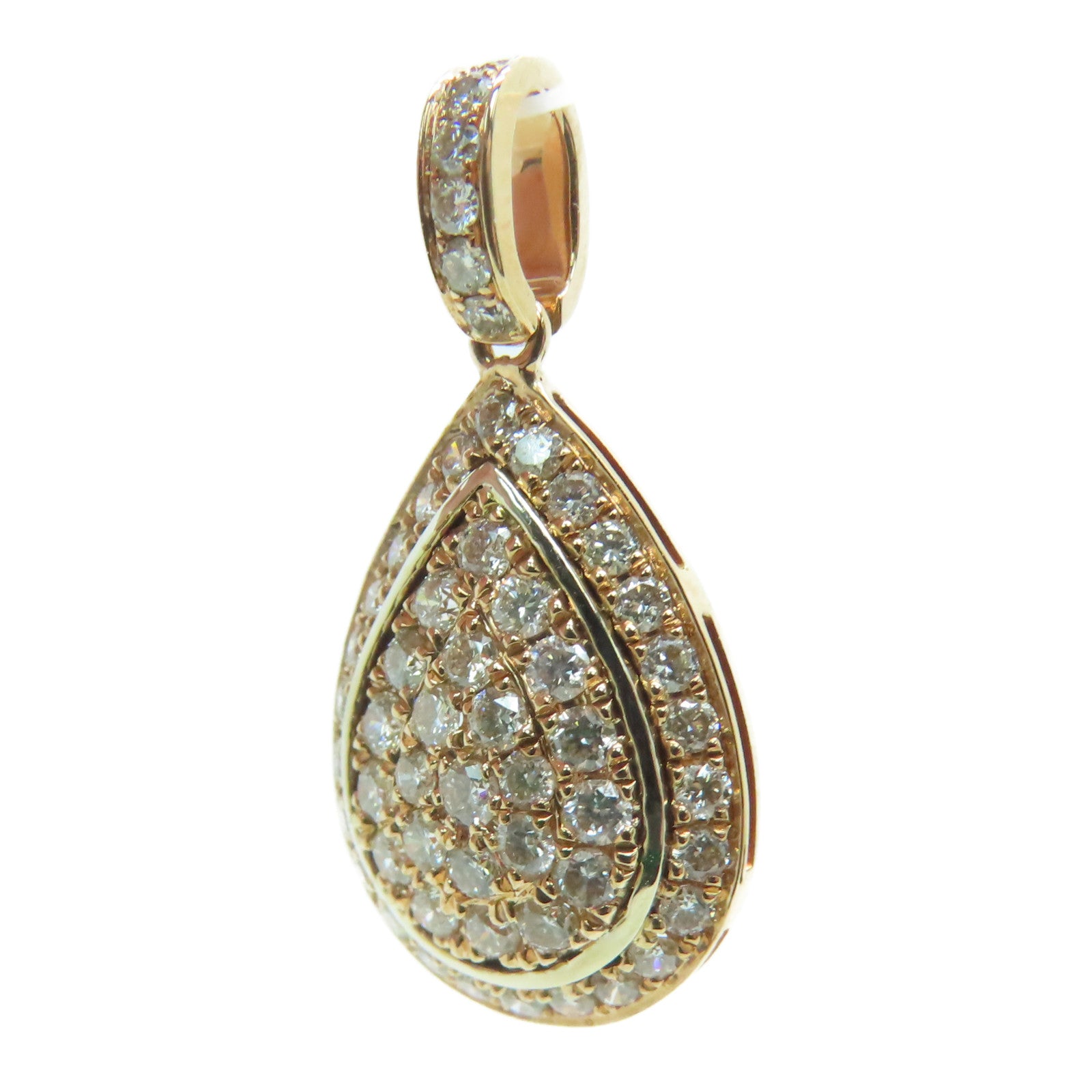JEWELRY 【激減優惠】18K玫瑰金Diamond Pendant 0.613ct鑽石吊墜