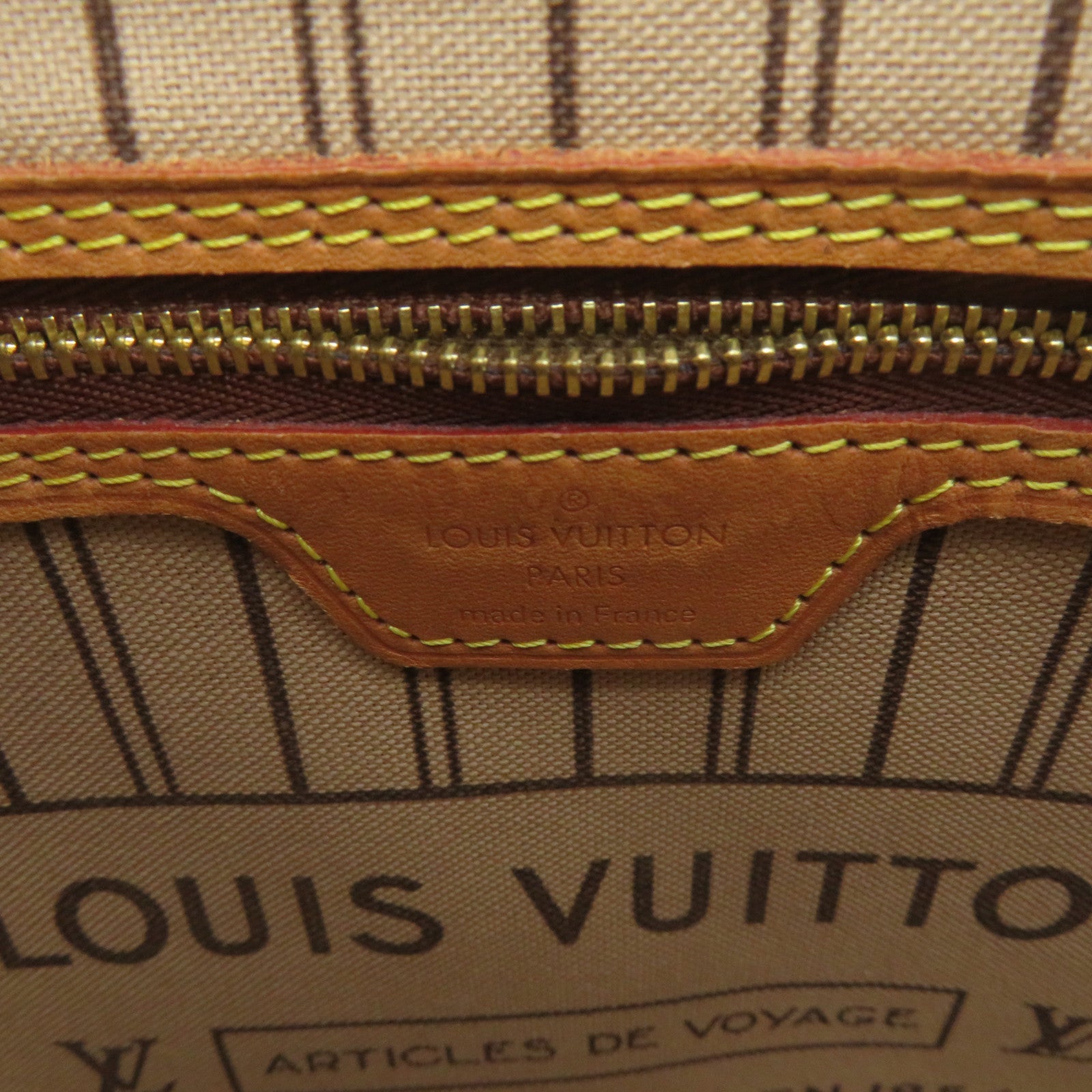 LOUIS VUITTON Monogram Neverfull MM Shoulder Bag肩背袋啡色