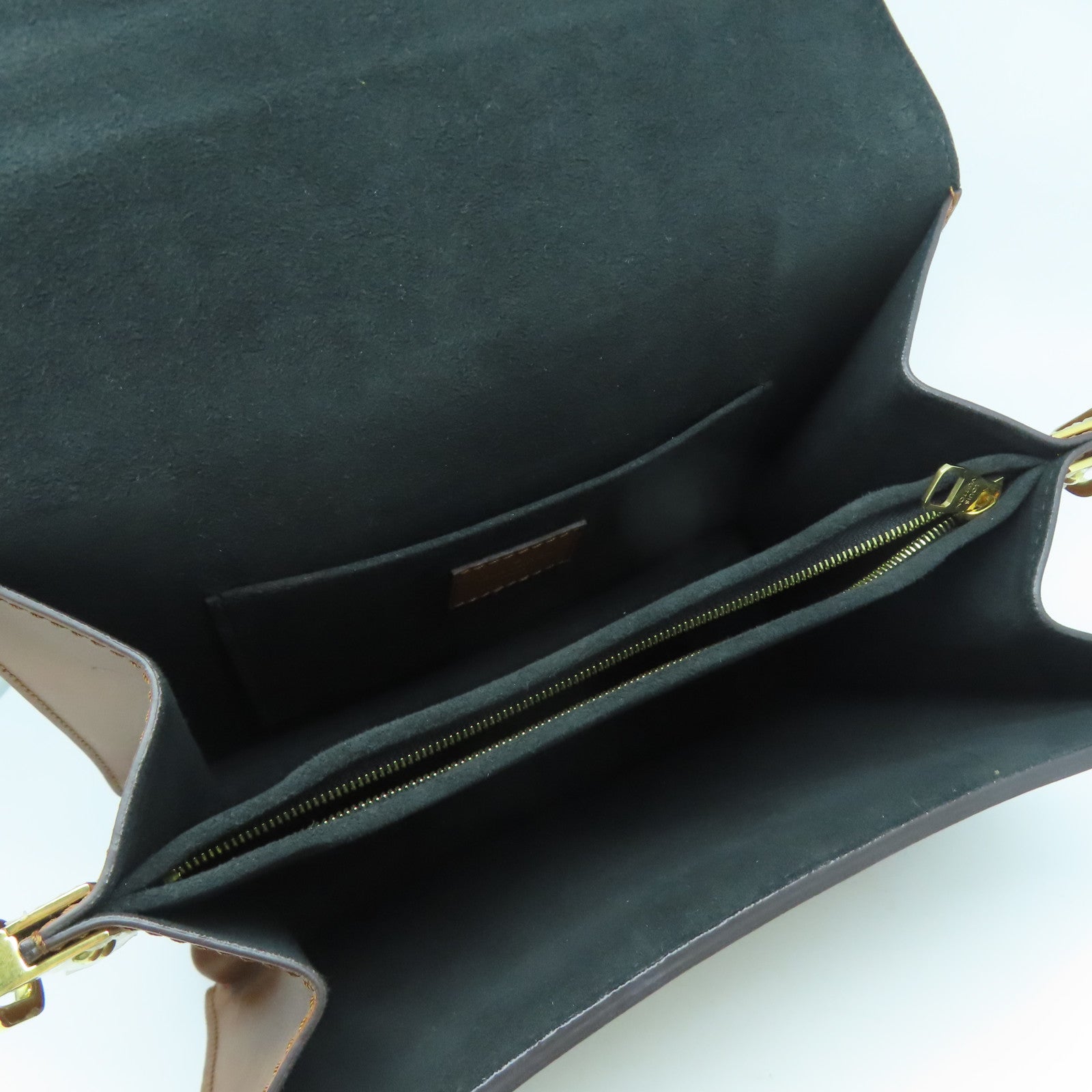 LOUIS VUITTON Monogram Dauphine MM金扣手挽肩背兩用袋啡色