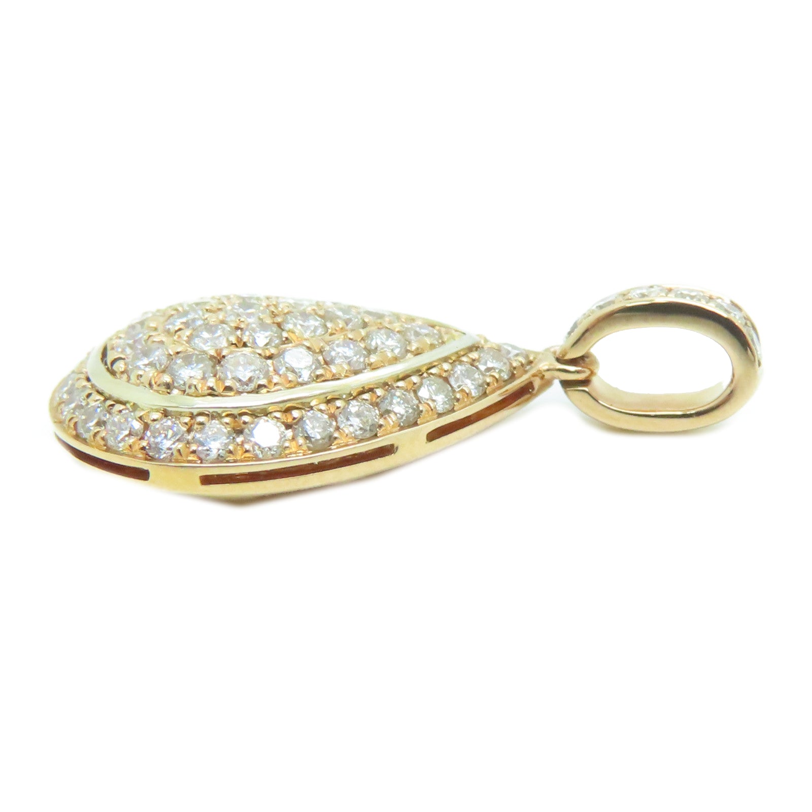 JEWELRY 【激減優惠】18K玫瑰金Diamond Pendant 0.613ct鑽石吊墜