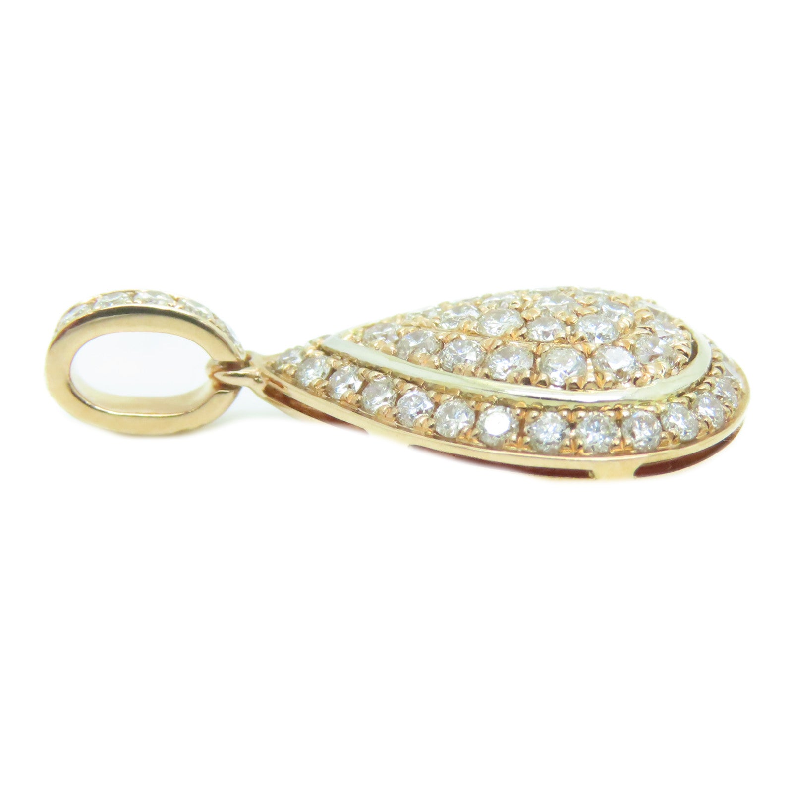 JEWELRY 【激減優惠】18K玫瑰金Diamond Pendant 0.613ct鑽石吊墜