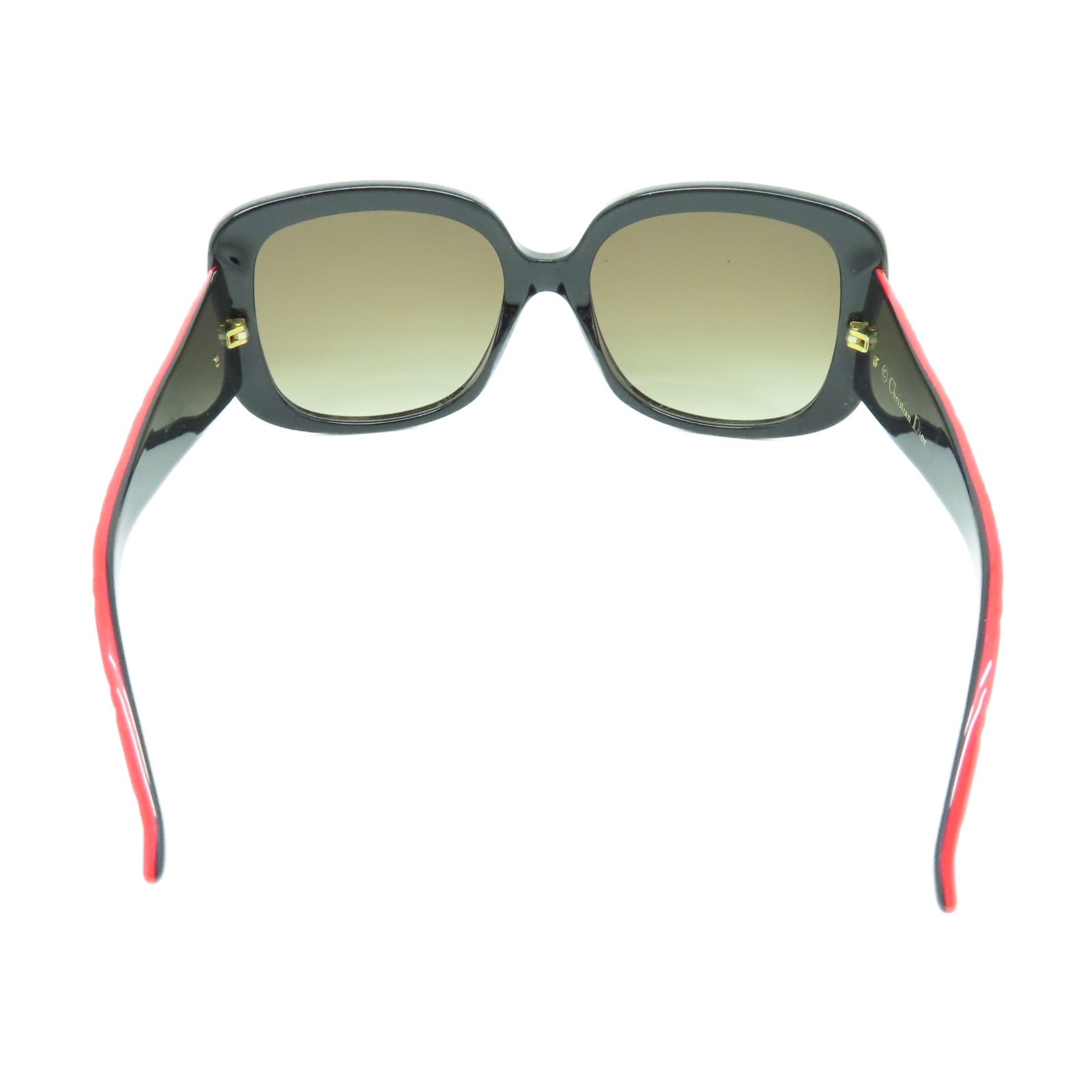 Dior PVC Sunglass太陽眼鏡黑色/紅色