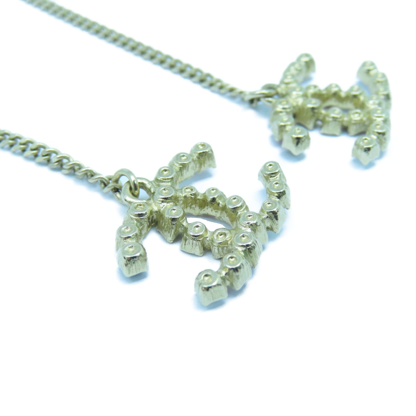 CHANEL 金屬Earrings金扣耳環黑色/紅色/金色