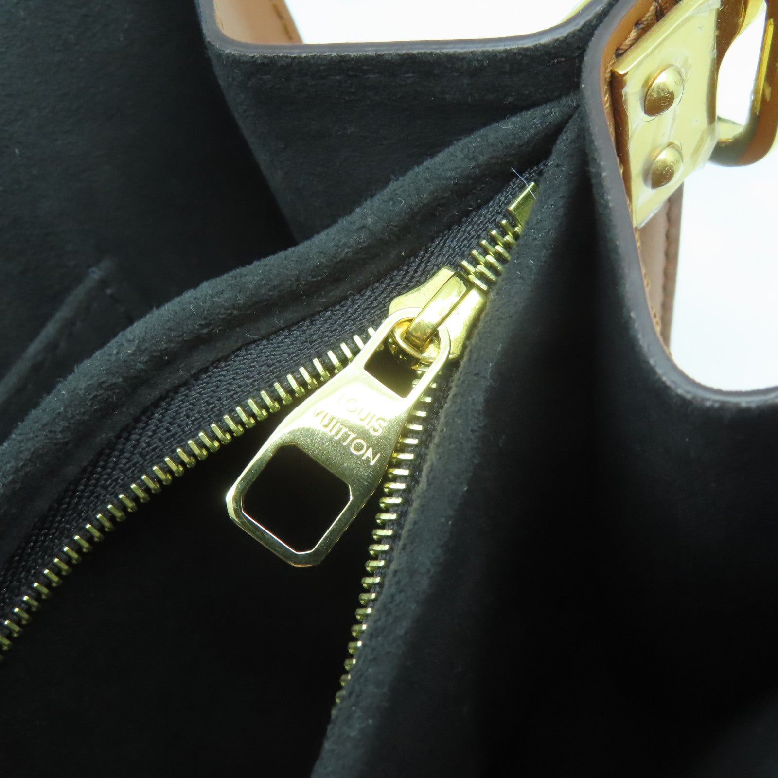LOUIS VUITTON Monogram Dauphine MM金扣手挽肩背兩用袋啡色