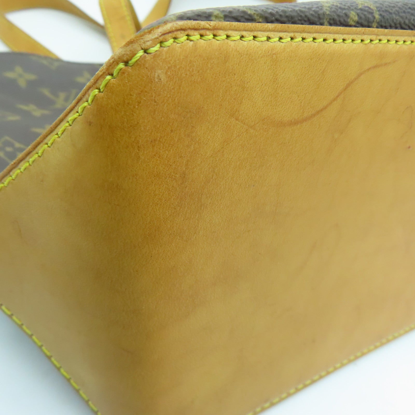LOUIS VUITTON Monogram Cabas Piano金扣肩背袋啡色