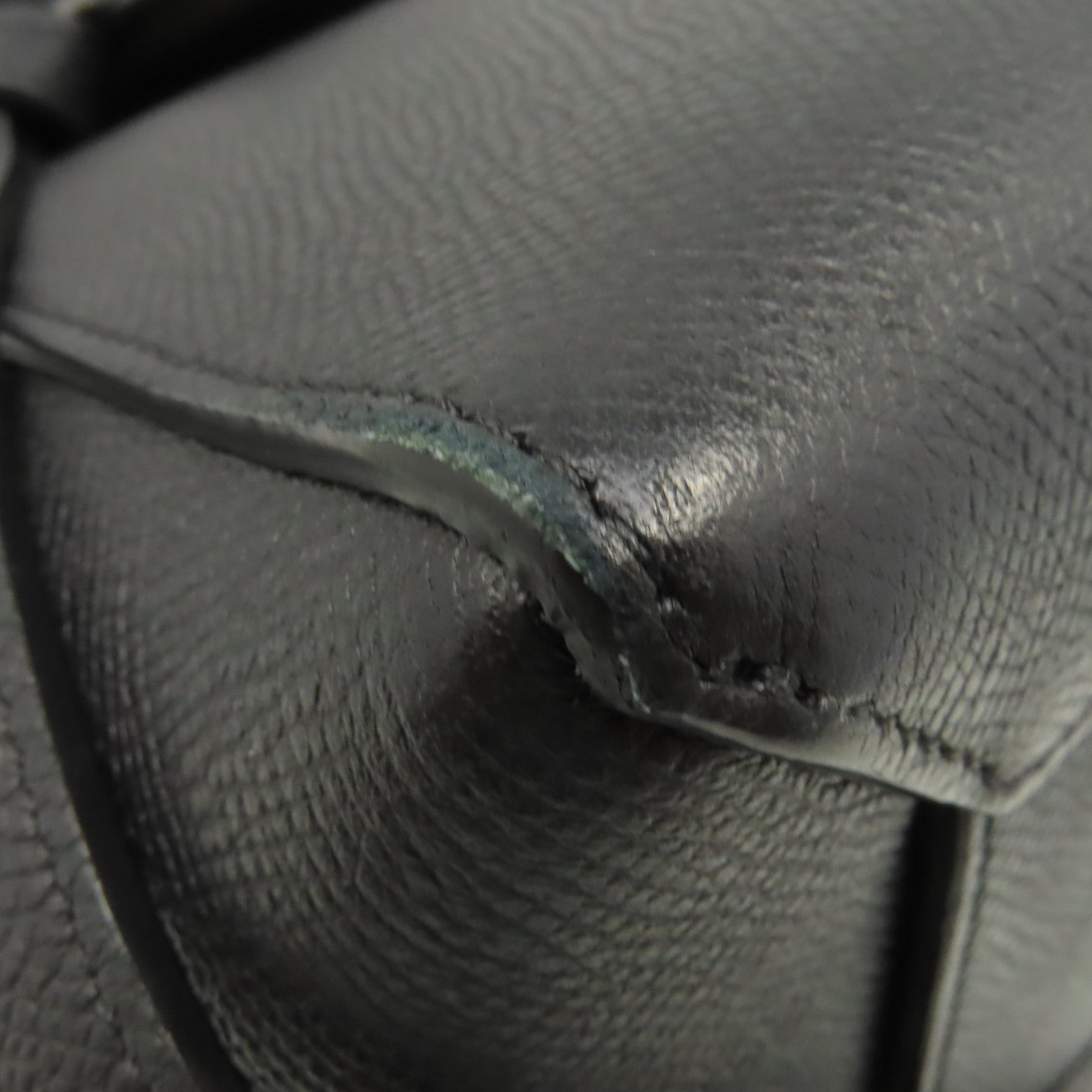 CELINE 牛皮皮革Belt Bag金扣手挽肩背兩用袋黑色