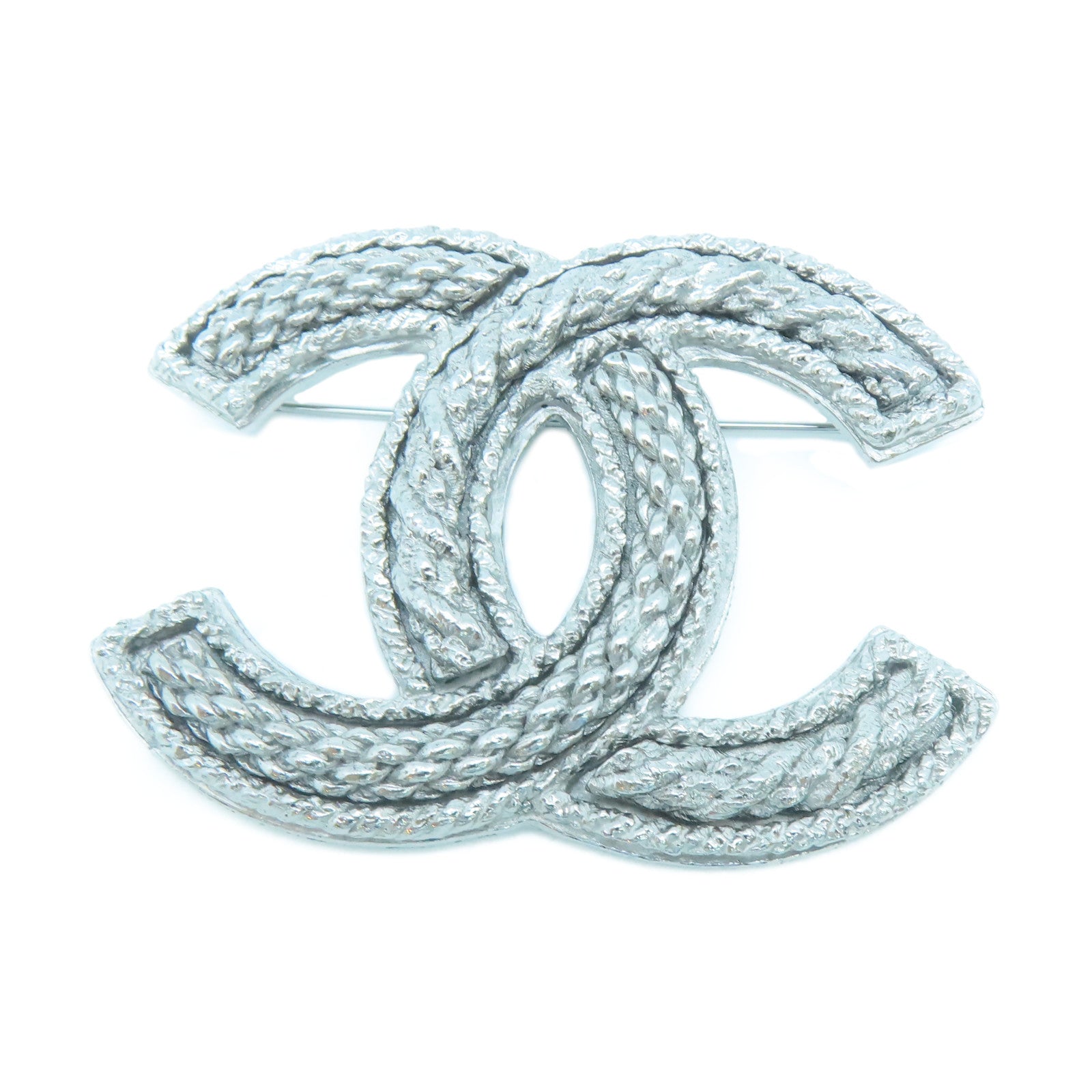 CHANEL 金属Brooch银扣胸针银色– Brand Off Hong Kong Online Store