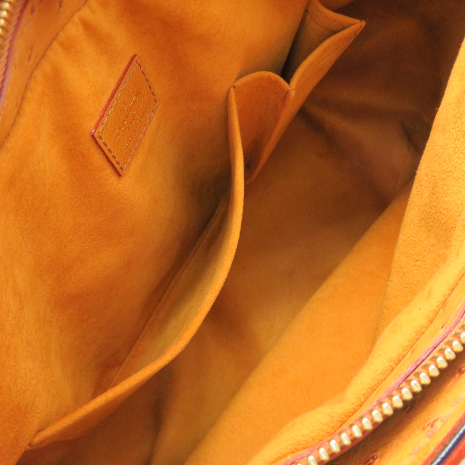 LOUIS VUITTON 【激減優惠】Monogram/駝鳥皮革/蛇皮皮革Oskar Waltz 2way Shoulder手挽肩背兩用袋啡色