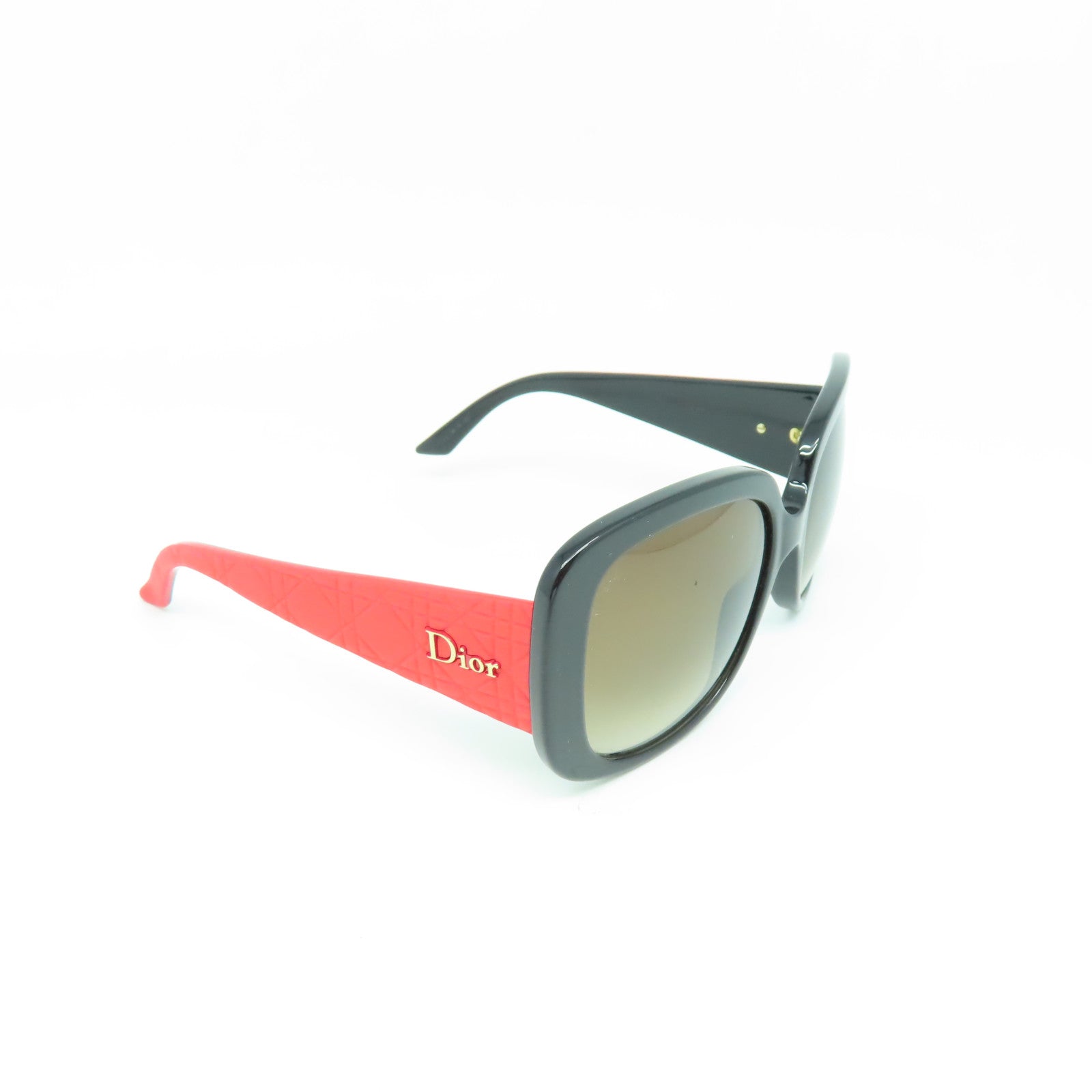Dior PVC Sunglass太陽眼鏡黑色/紅色