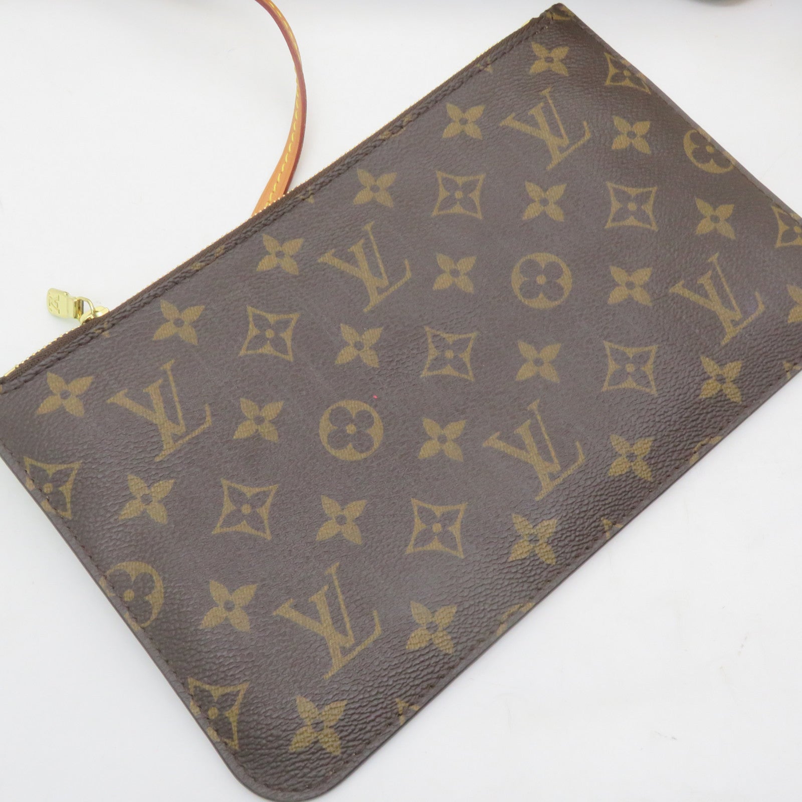 LOUIS VUITTON Monogram Neverfull MM Shoulder Bag肩背袋啡色
