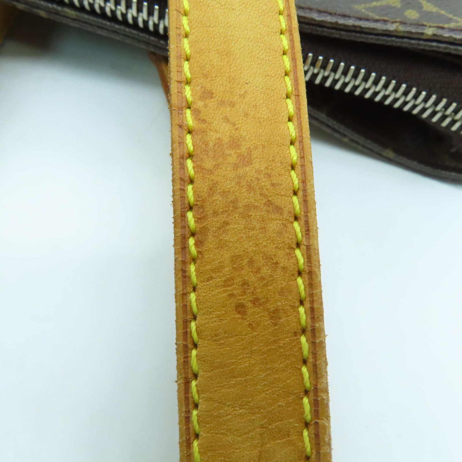 LOUIS VUITTON Monogram Cabas Piano金扣肩背袋啡色