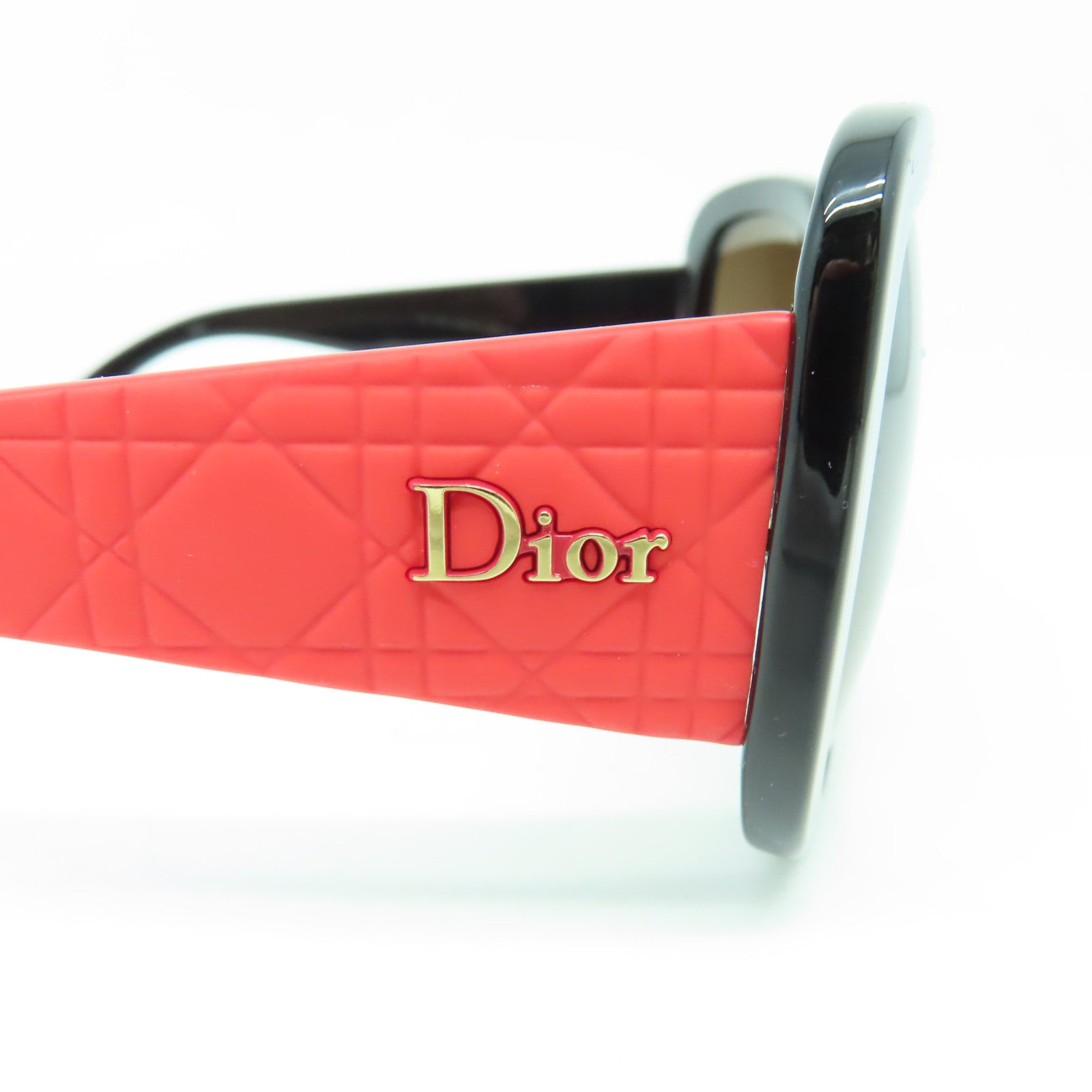 Dior PVC Sunglass太陽眼鏡黑色/紅色