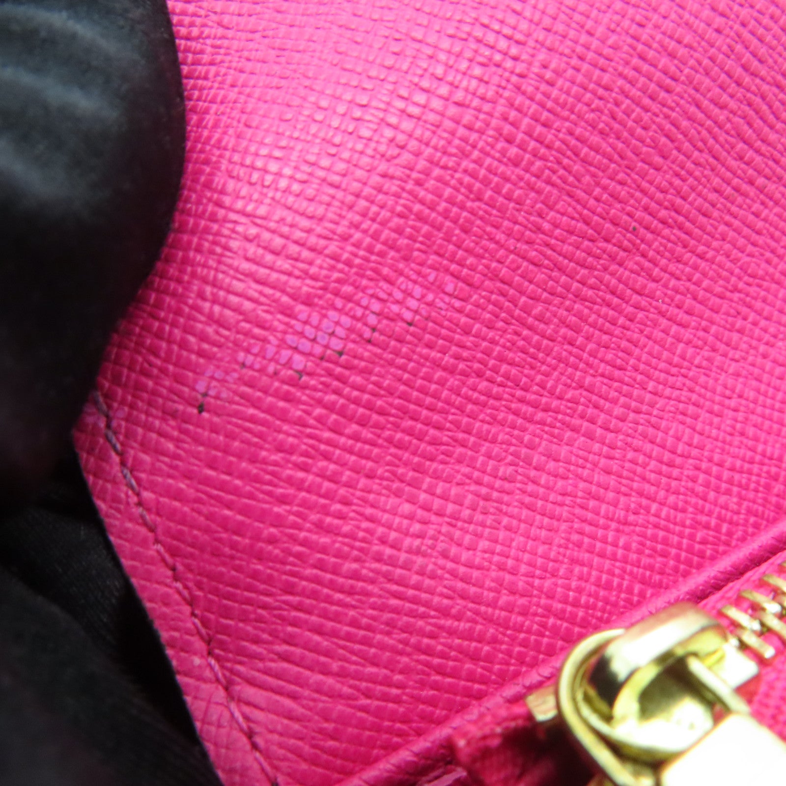 LOUIS VUITTON Monogram Sarah Evasion Gold Buckle Long Wallet Brown