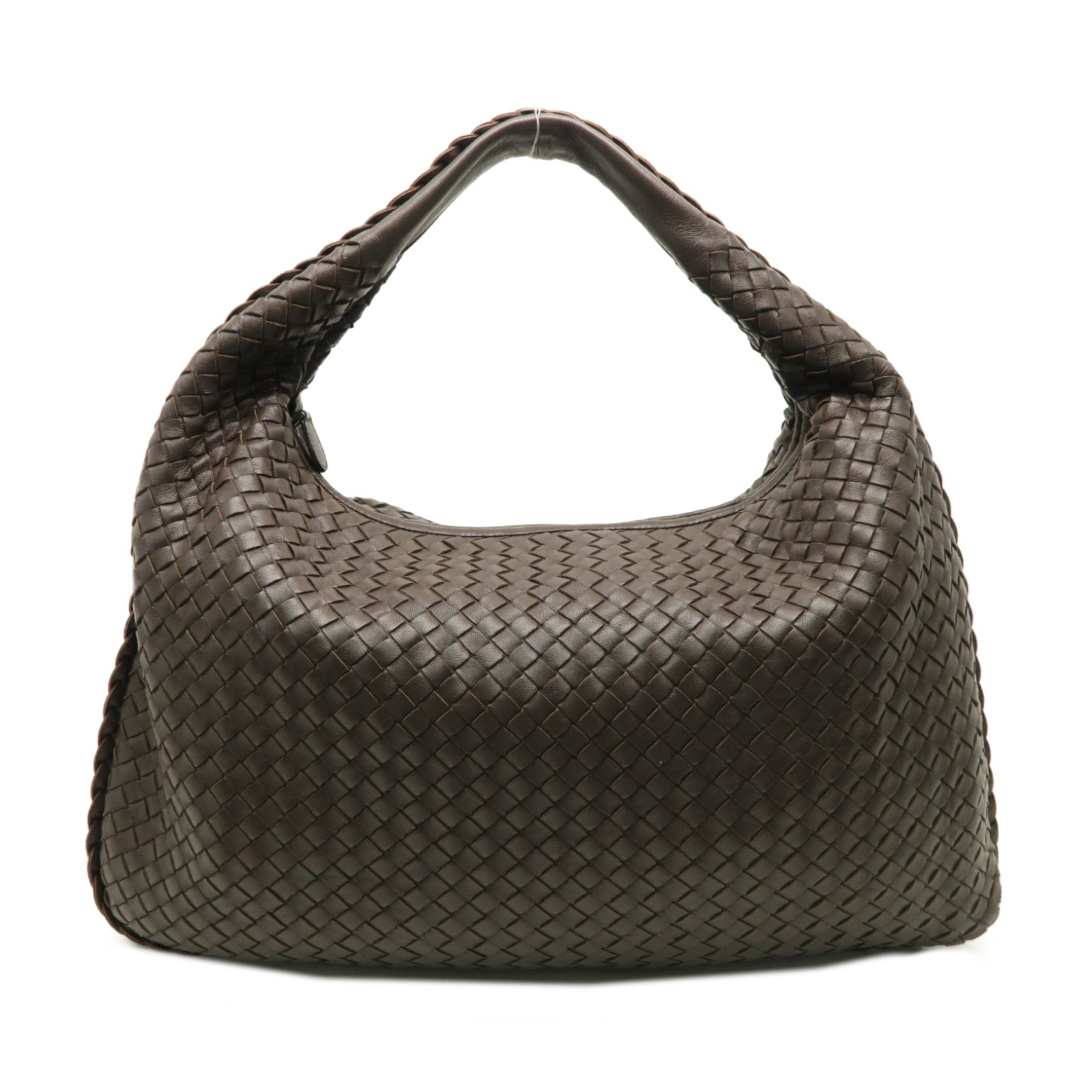 BOTTEGA VENETA 織紋皮革Shoulder Bag肩背袋啡色