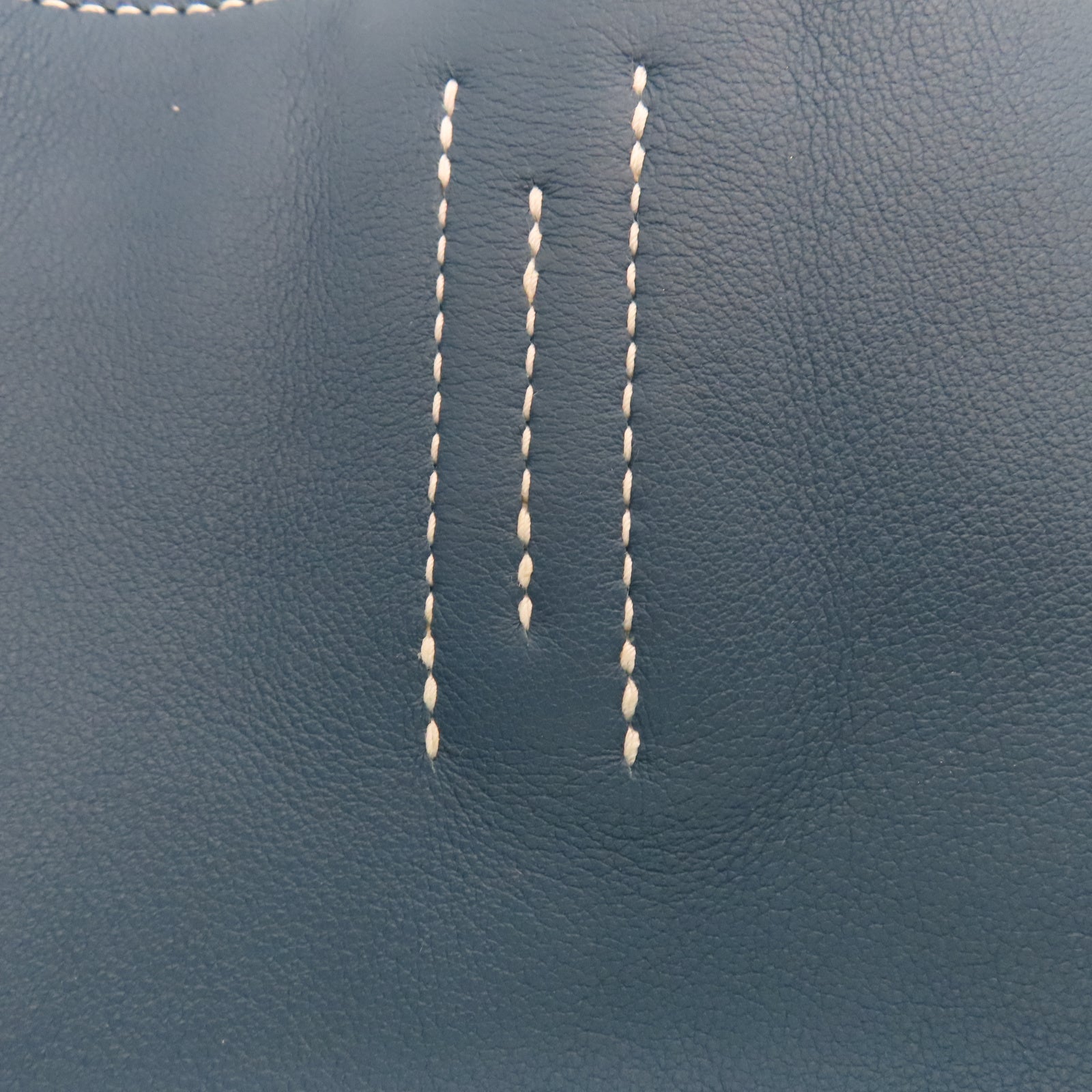 HERMES 【激減優惠】Swift/Clemence皮革Double Sens 45肩背袋深海/馬龍藍色