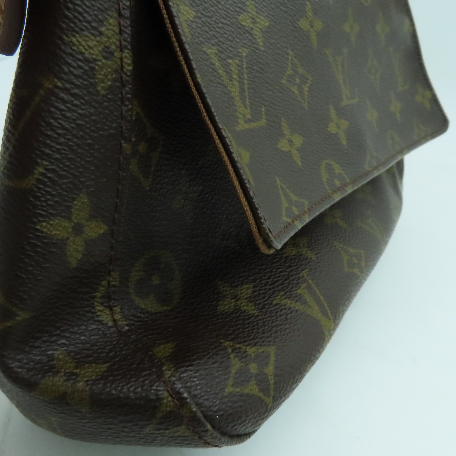 LOUIS VUITTON Monogram Mini Looping手挽袋/肩背背袋啡色