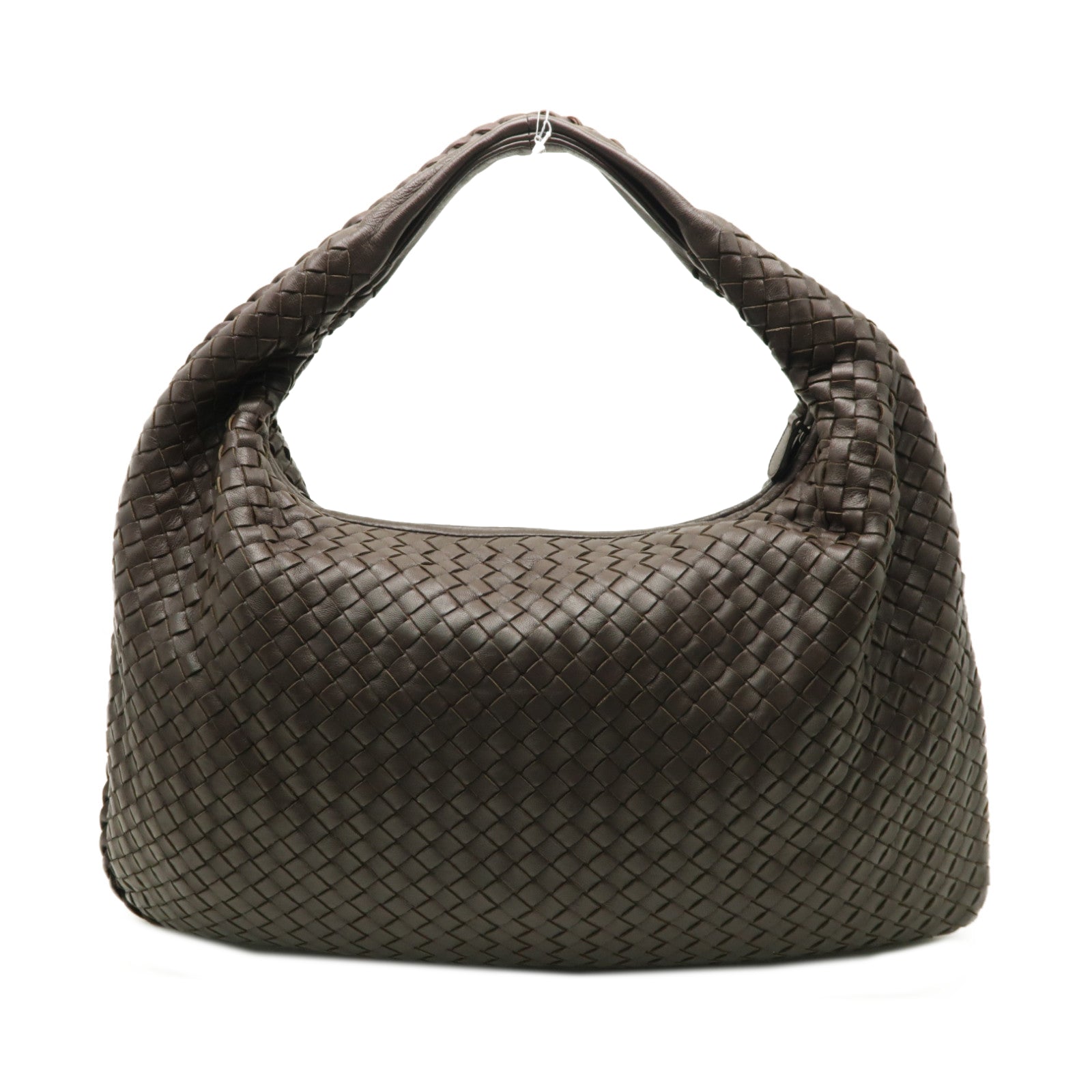 BOTTEGA VENETA 織紋皮革Shoulder Bag肩背袋啡色
