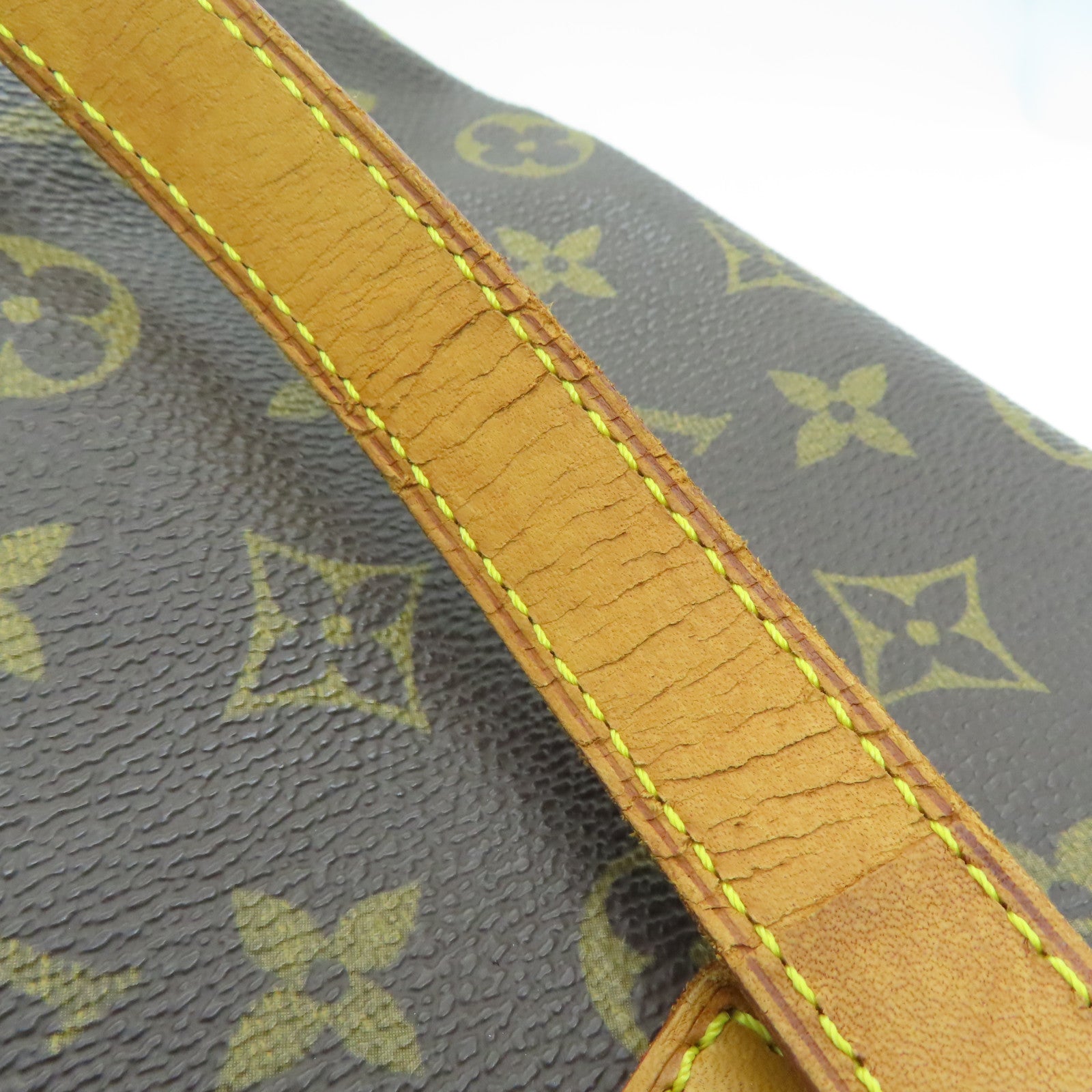 LOUIS VUITTON Monogram Cabas Piano金扣肩背袋啡色