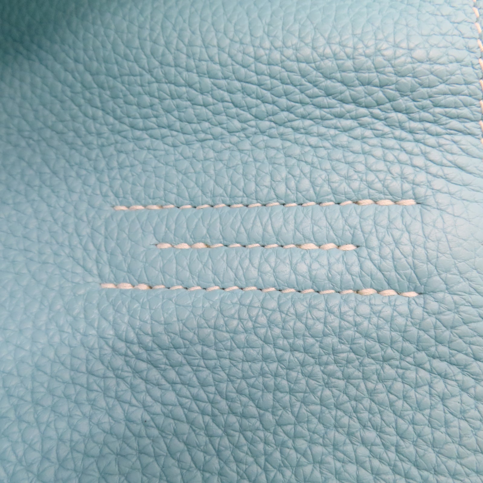 HERMES 【激減優惠】Swift/Clemence皮革Double Sens 45肩背袋深海/馬龍藍色