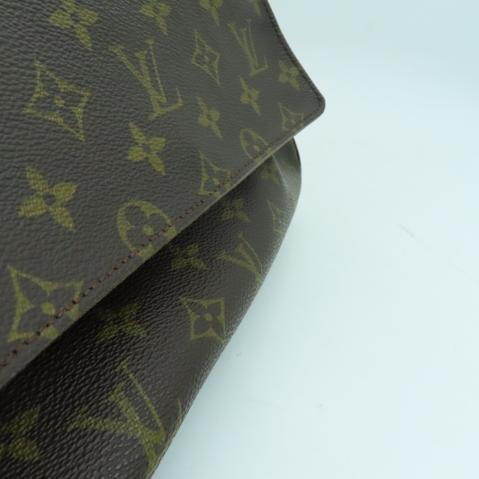 LOUIS VUITTON Monogram Mini Looping手挽袋/肩背背袋啡色