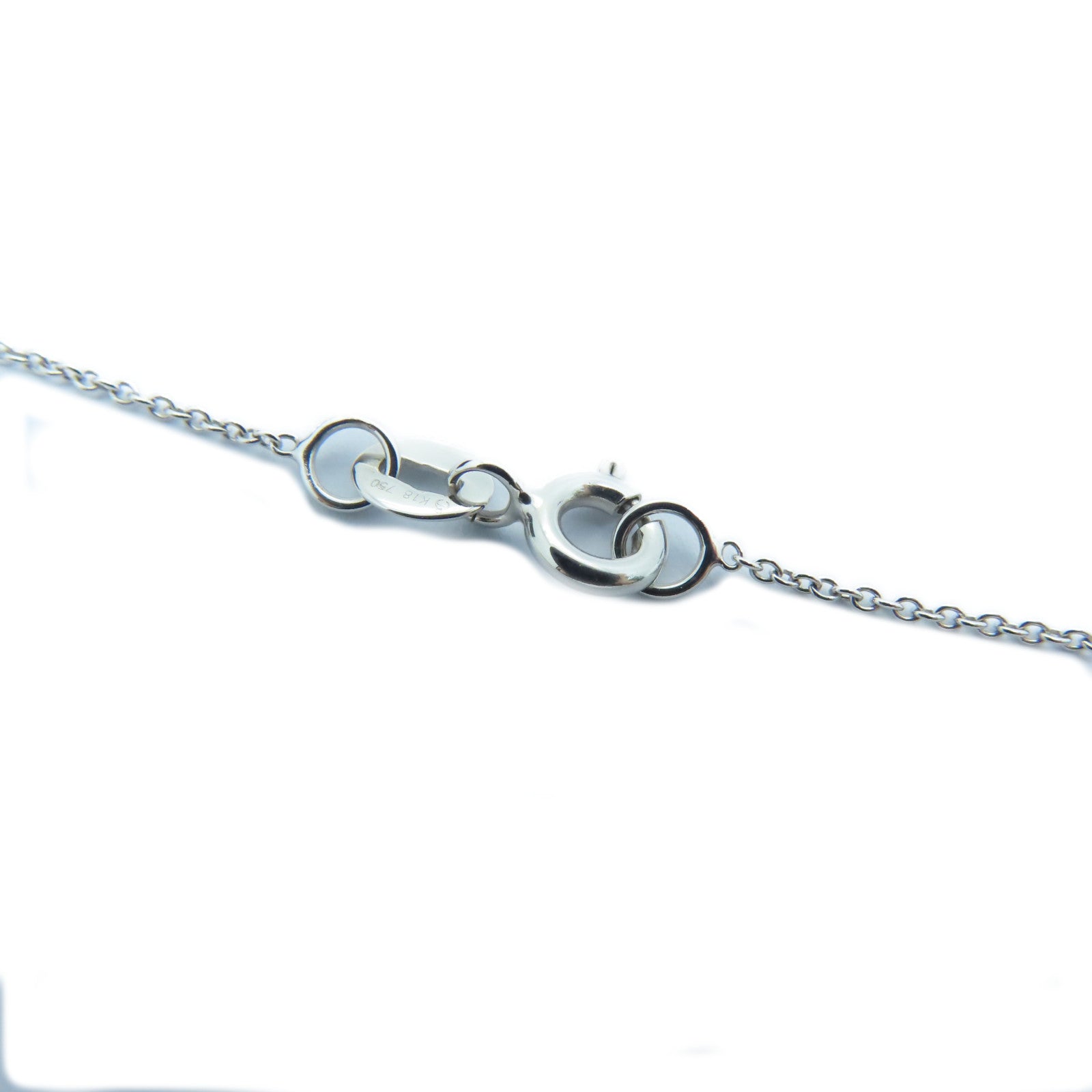 JEWELRY 【激減優惠】18K白金Diamond Necklace 0.15ct鑽石項鍊