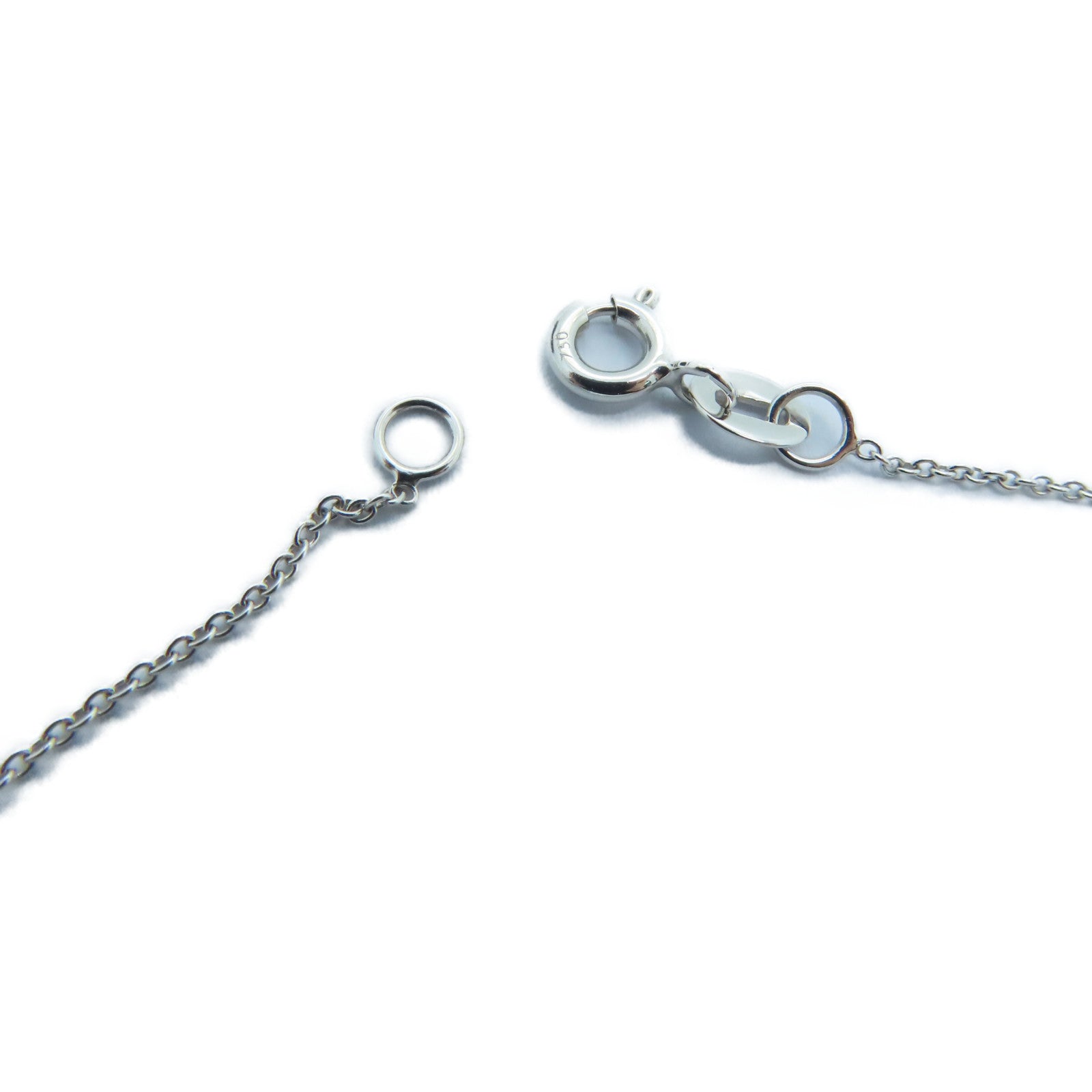 JEWELRY 【激減優惠】18K白金Diamond Necklace 0.15ct鑽石項鍊