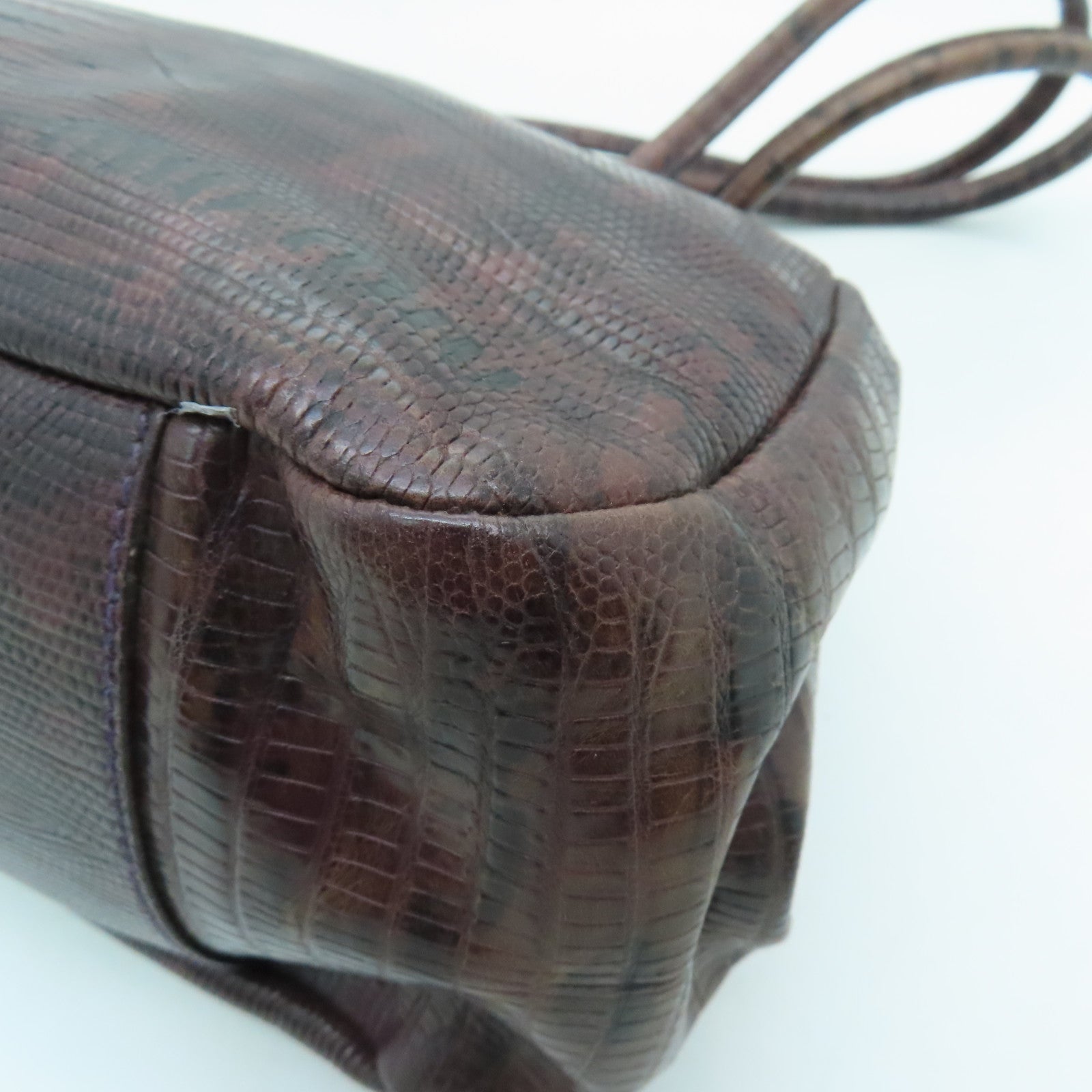Miu Miu cowhide leather Shoulder Bag silver buckle shoulder bag brown