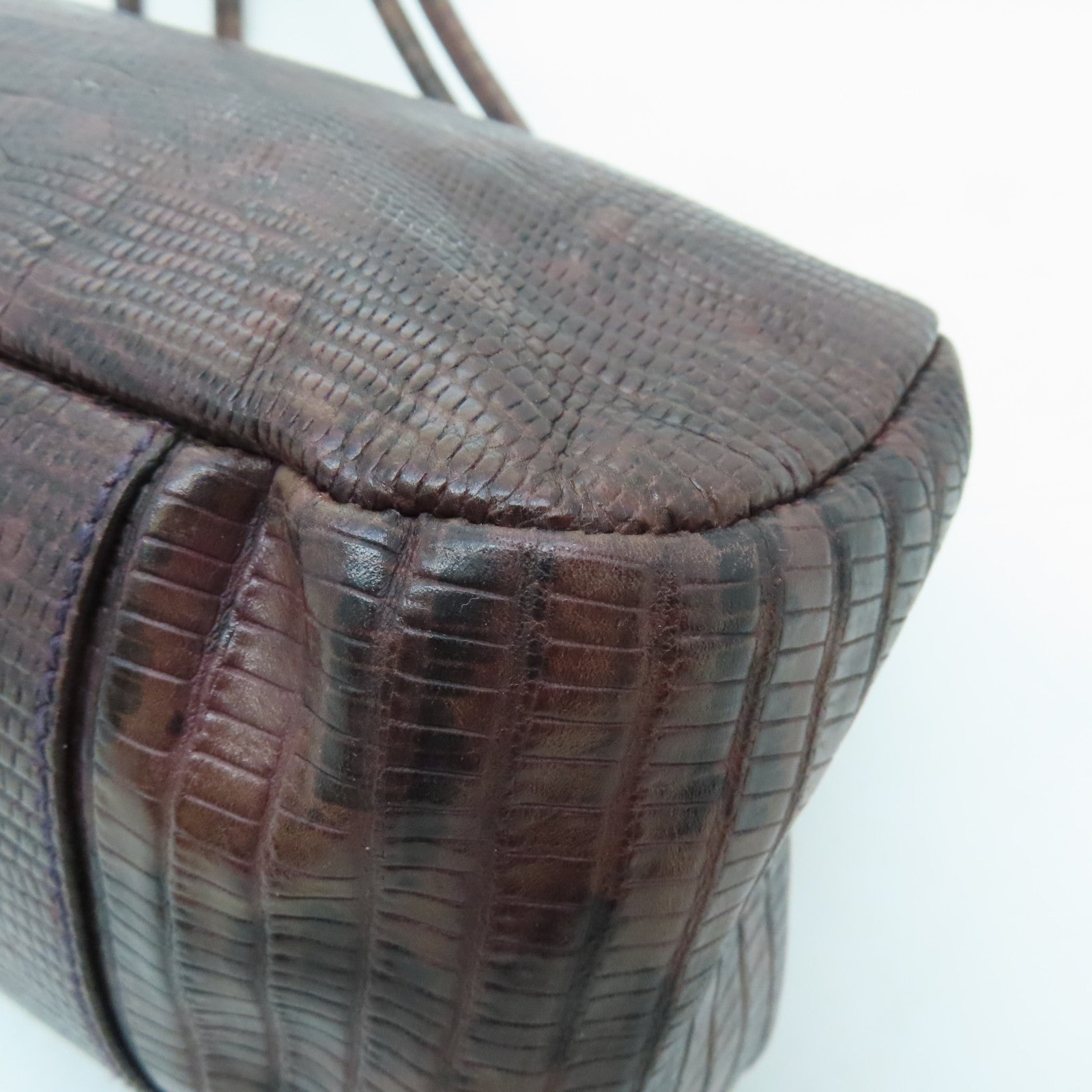 Miu Miu cowhide leather Shoulder Bag silver buckle shoulder bag brown